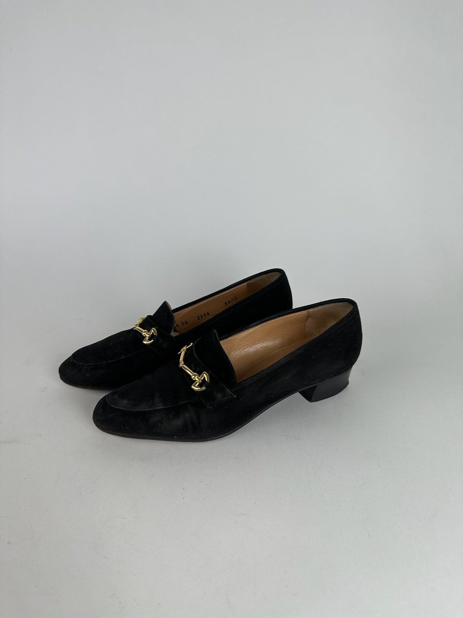 Celine Vintage Paris Leather Mokassins 36,5 Size US 5 / IT 35 - 2 Thumbnail