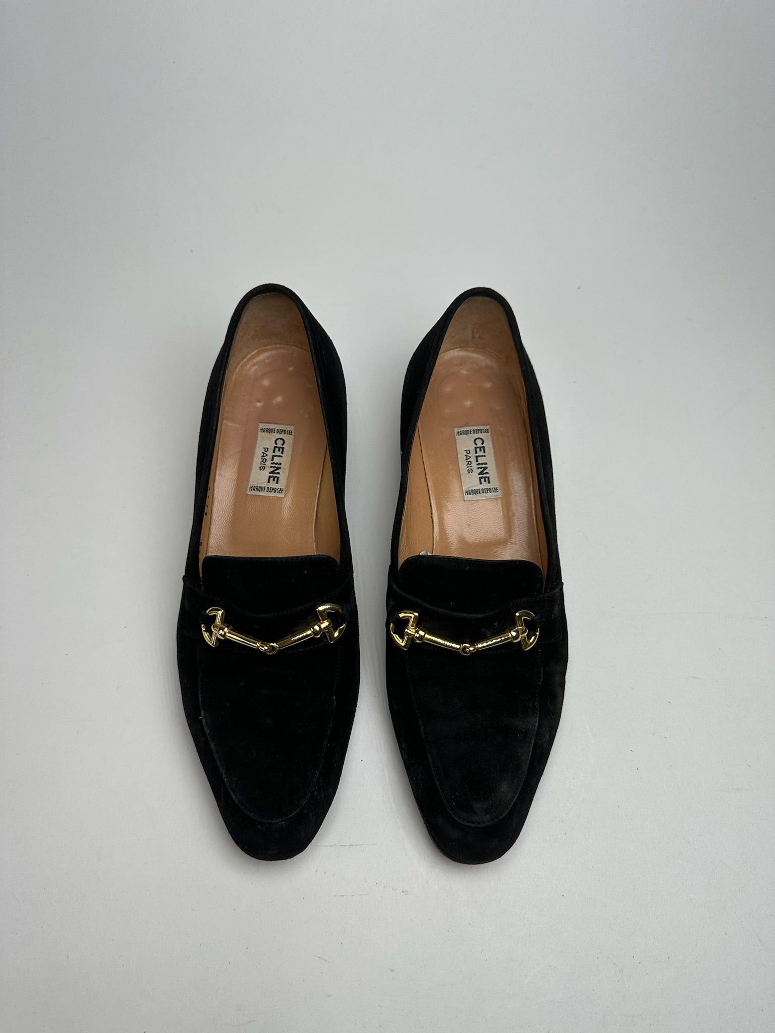 Celine Vintage Paris Leather Mokassins 36,5 Size US 5 / IT 35 - 8 Thumbnail