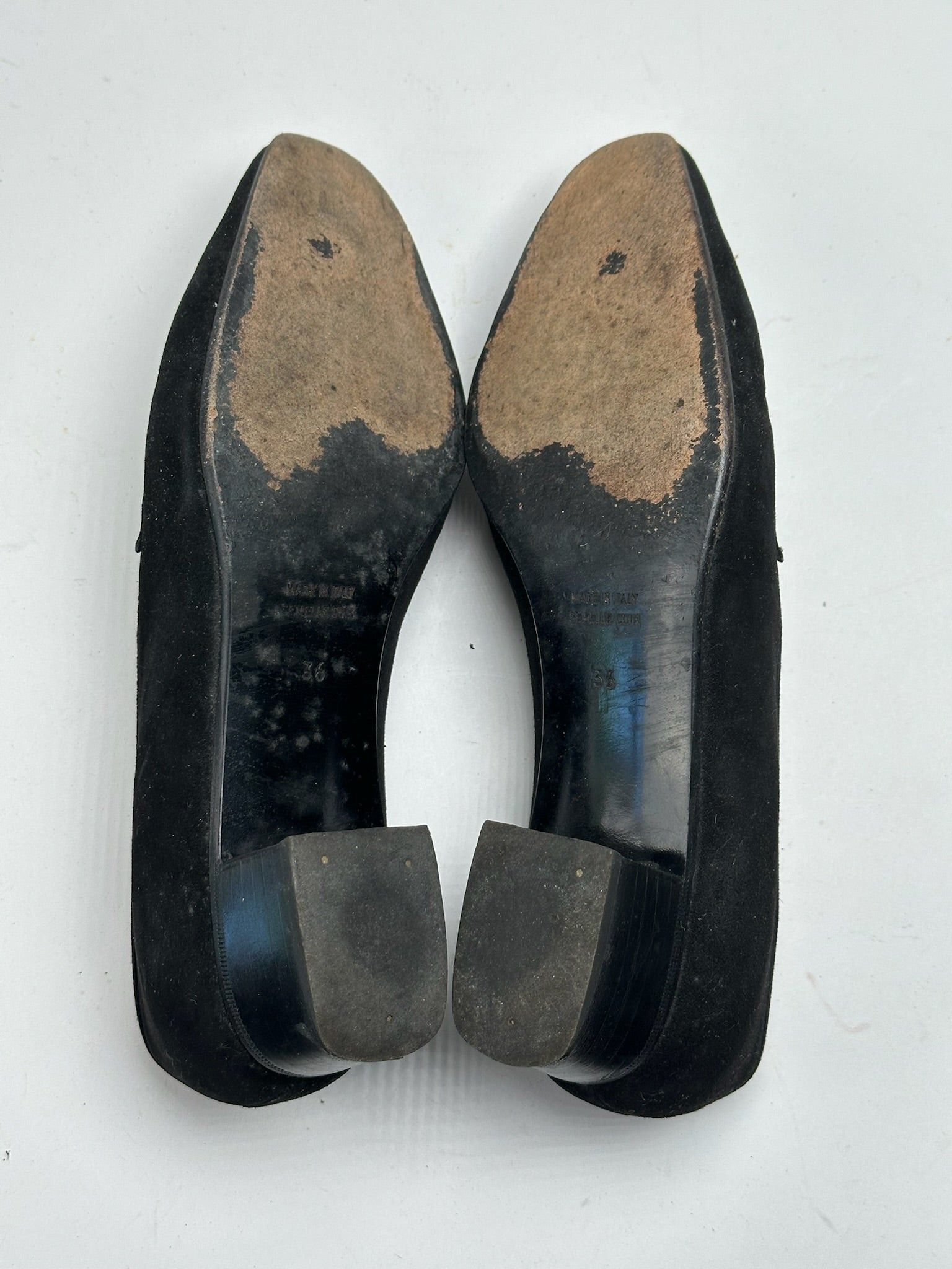 Celine Vintage Paris Leather Mokassins 36,5 Size US 5 / IT 35 - 4 Thumbnail
