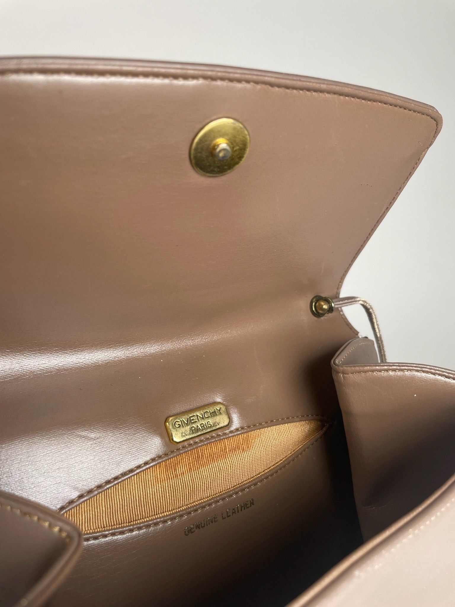 Givenchy Vintage 4G Leather Bag Brown Size ONE SIZE - 7 Thumbnail