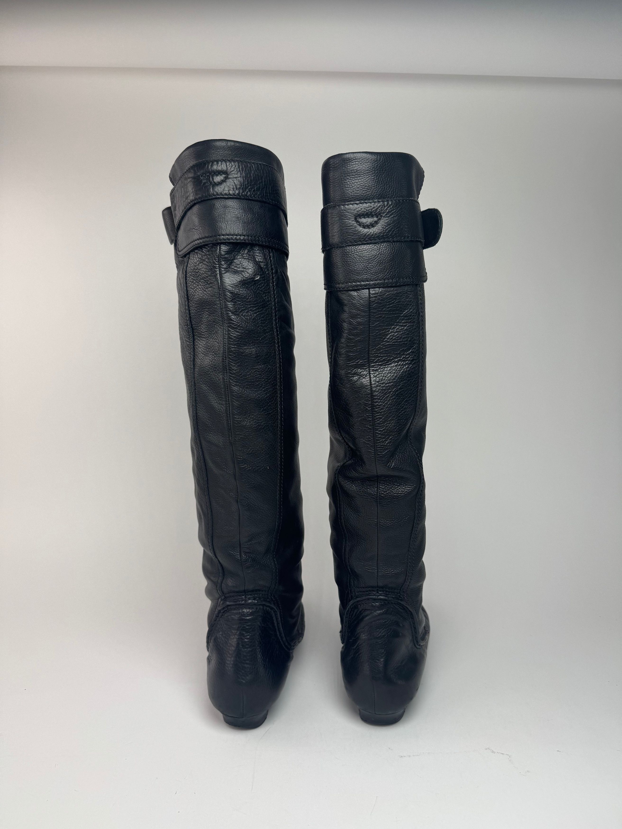 Givenchy Vintage Leather boots black EU38 Size US 7 / IT 37 - 10 Thumbnail