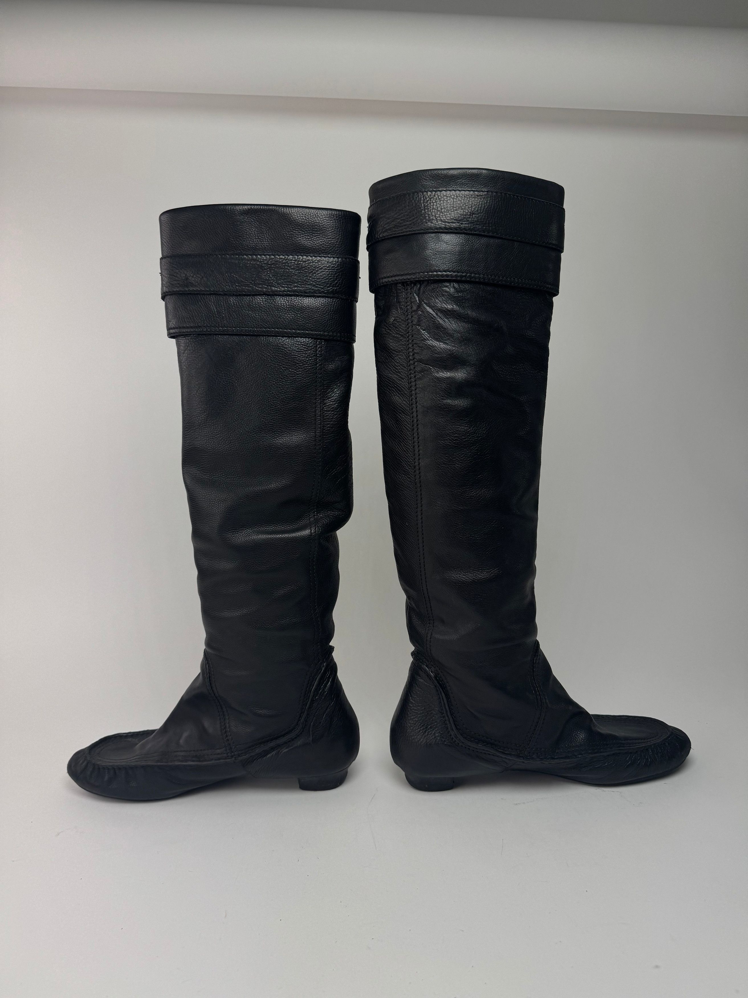 Givenchy Vintage Leather boots black EU38 Size US 7 / IT 37 - 9 Thumbnail