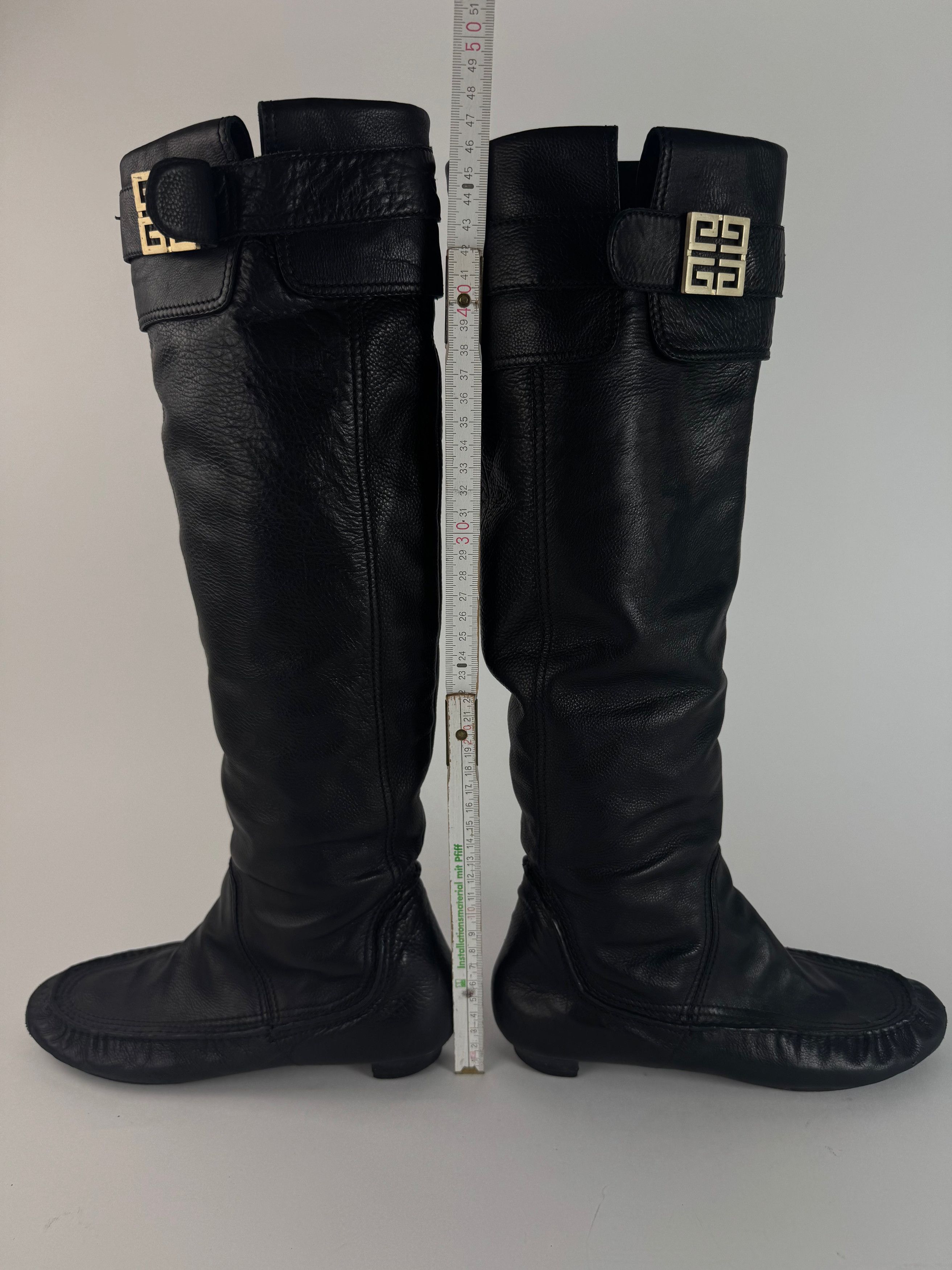 Givenchy Vintage Leather boots black EU38 Size US 7 / IT 37 - 12 Thumbnail