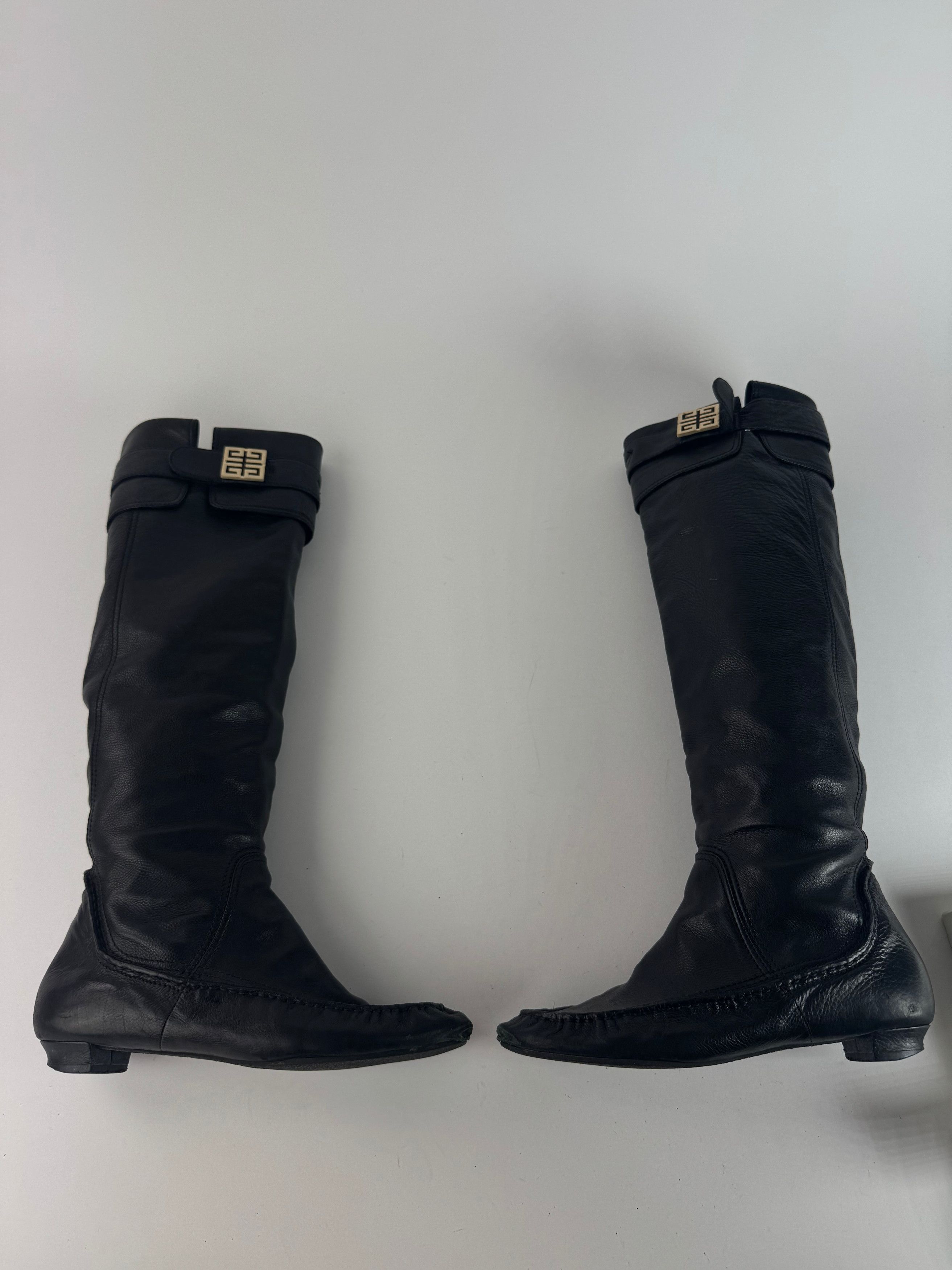 Givenchy Vintage Leather boots black EU38 Size US 7 / IT 37 - 15 Thumbnail