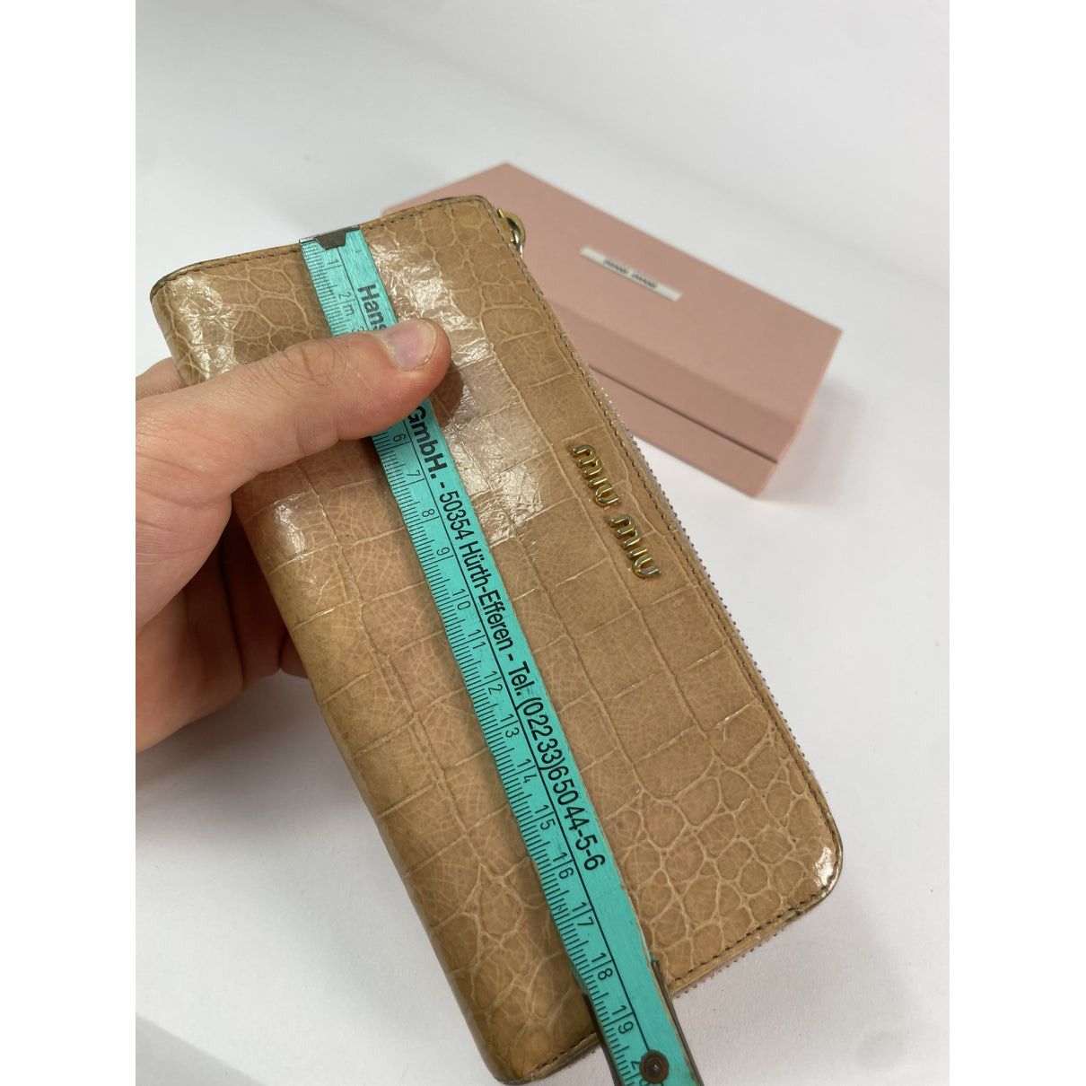 Miu Miu Brown Leather Wallet Size ONE SIZE - 5 Thumbnail
