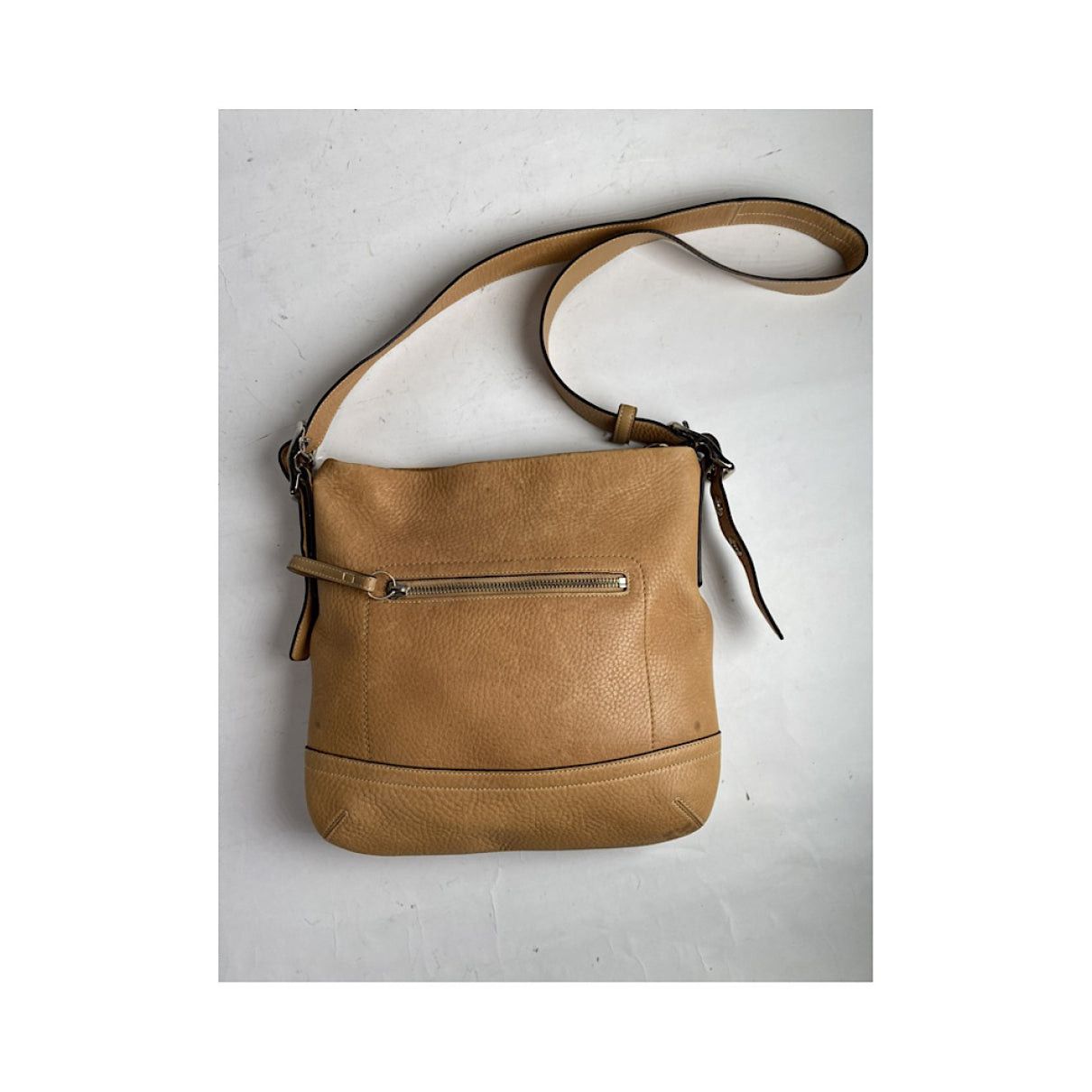 Coach Signature Sufflette Brown Leather Handbag Size ONE SIZE - 5 Thumbnail