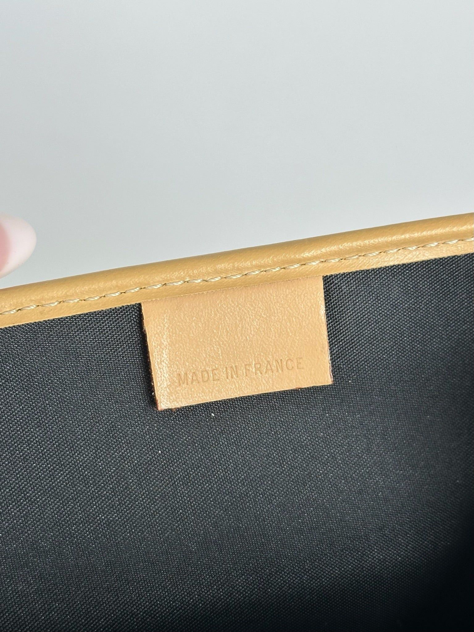 Givenchy Vintage Leather Canvas Monogramm Bag yellow brown Size ONE SIZE - 5 Thumbnail