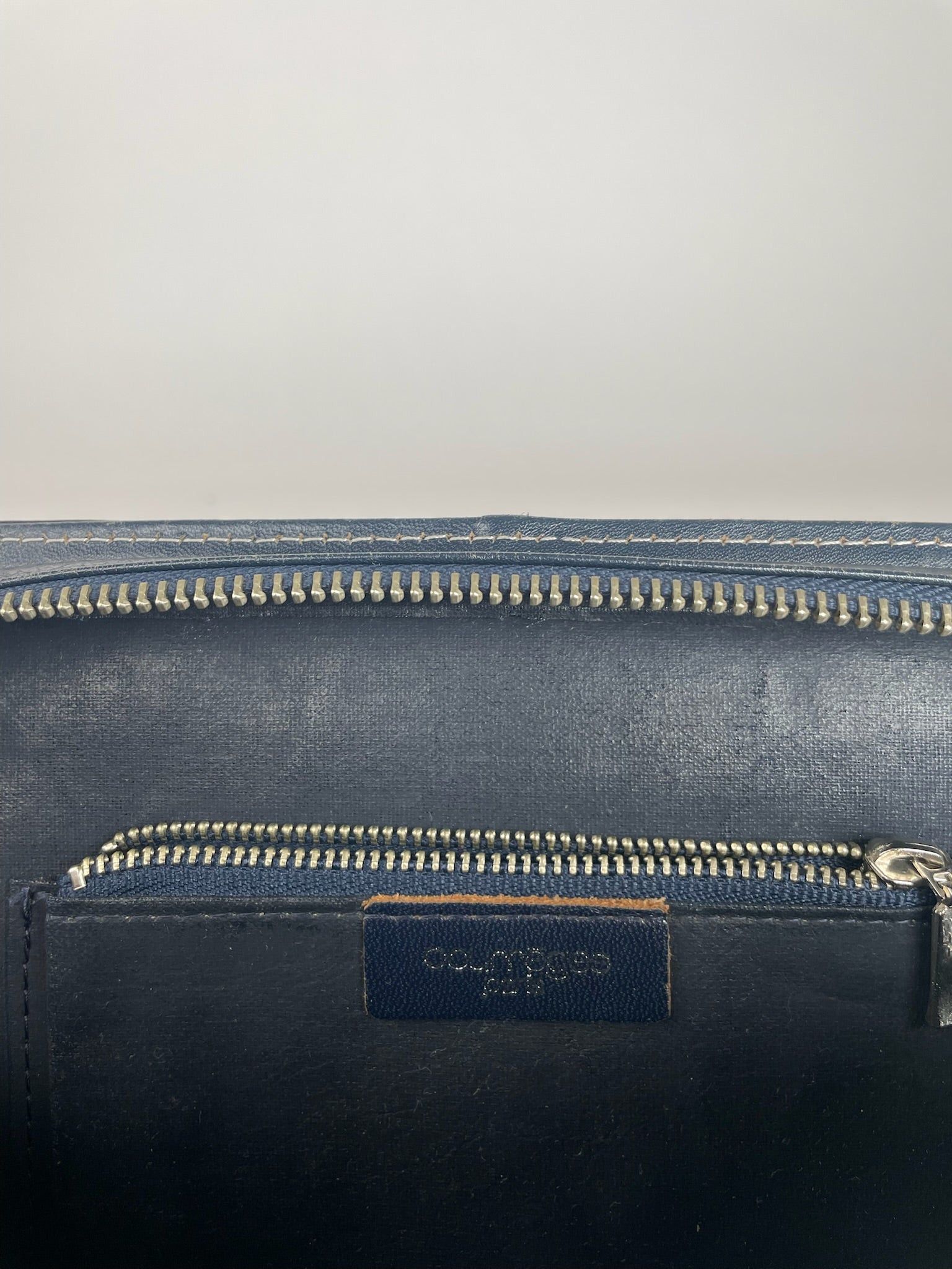 Courreges Vintage Paris Leather Bag Black Size ONE SIZE - 8 Thumbnail