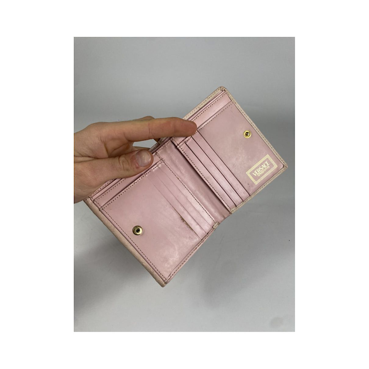 Pink Leather Small Bag