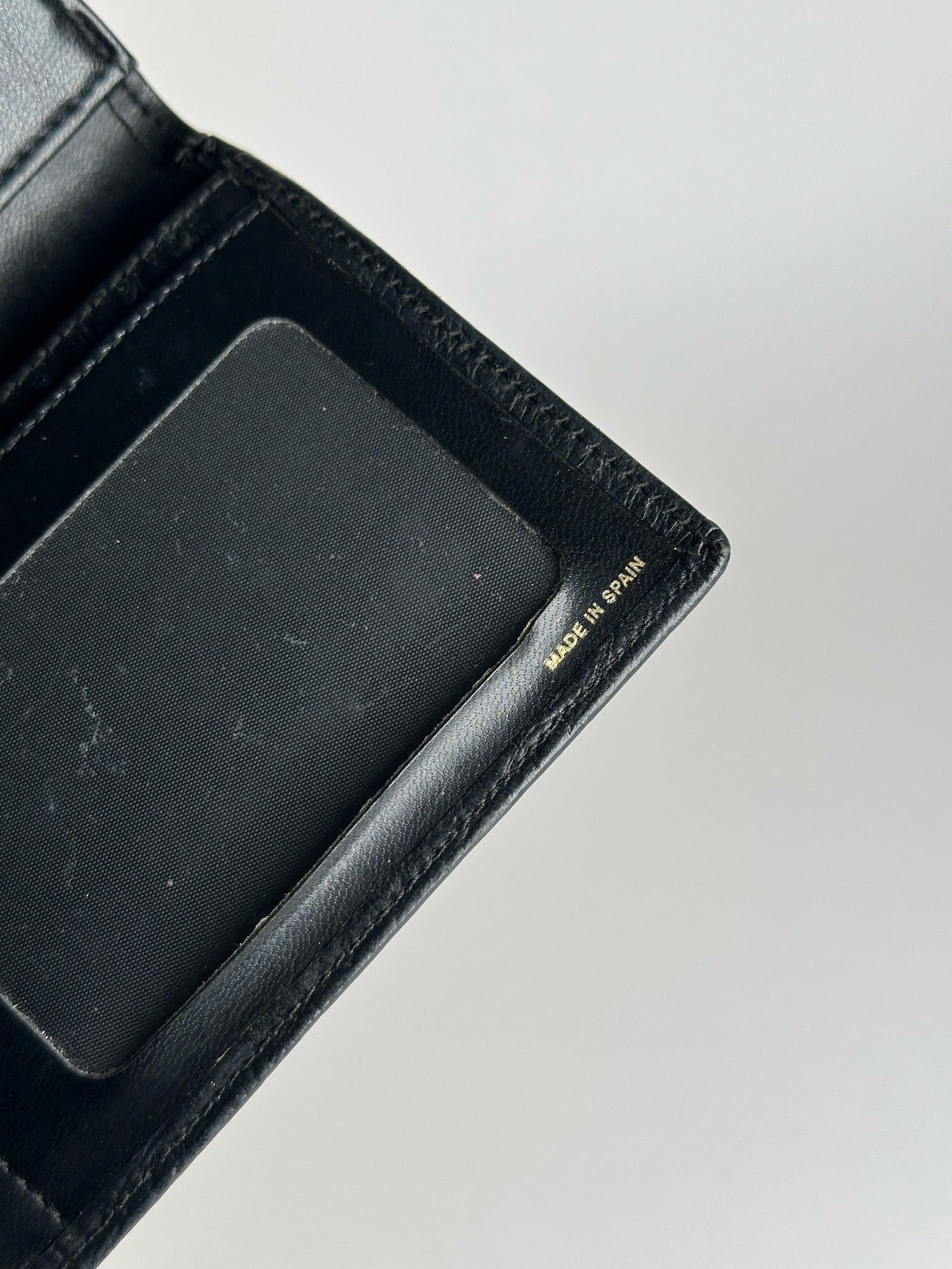 Givenchy Vintage Ostrich leather wallet black Size ONE SIZE - 8 Thumbnail