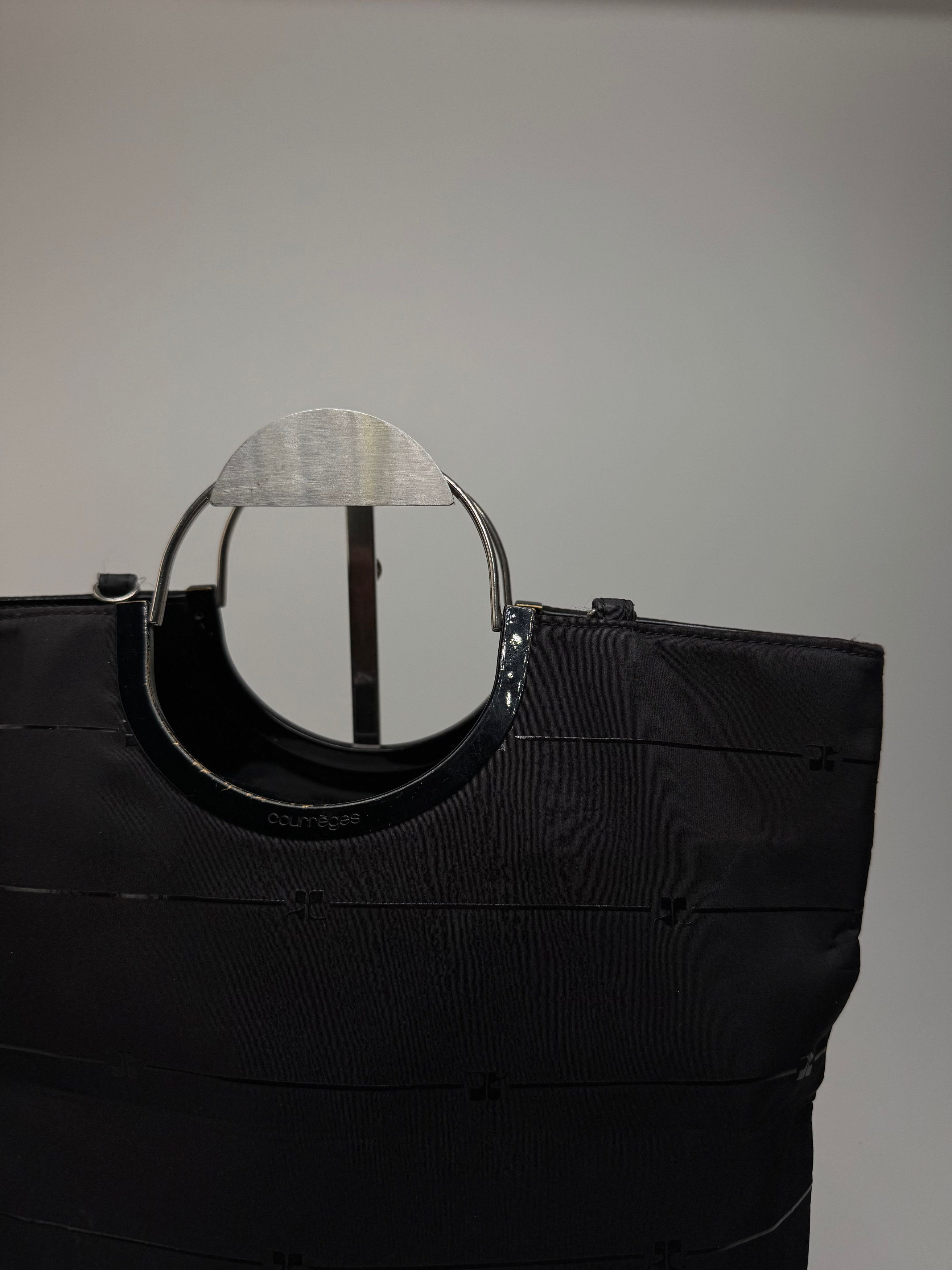 Other Vintage Courreges Monogramm Shopper Black Size ONE SIZE - 8 Thumbnail