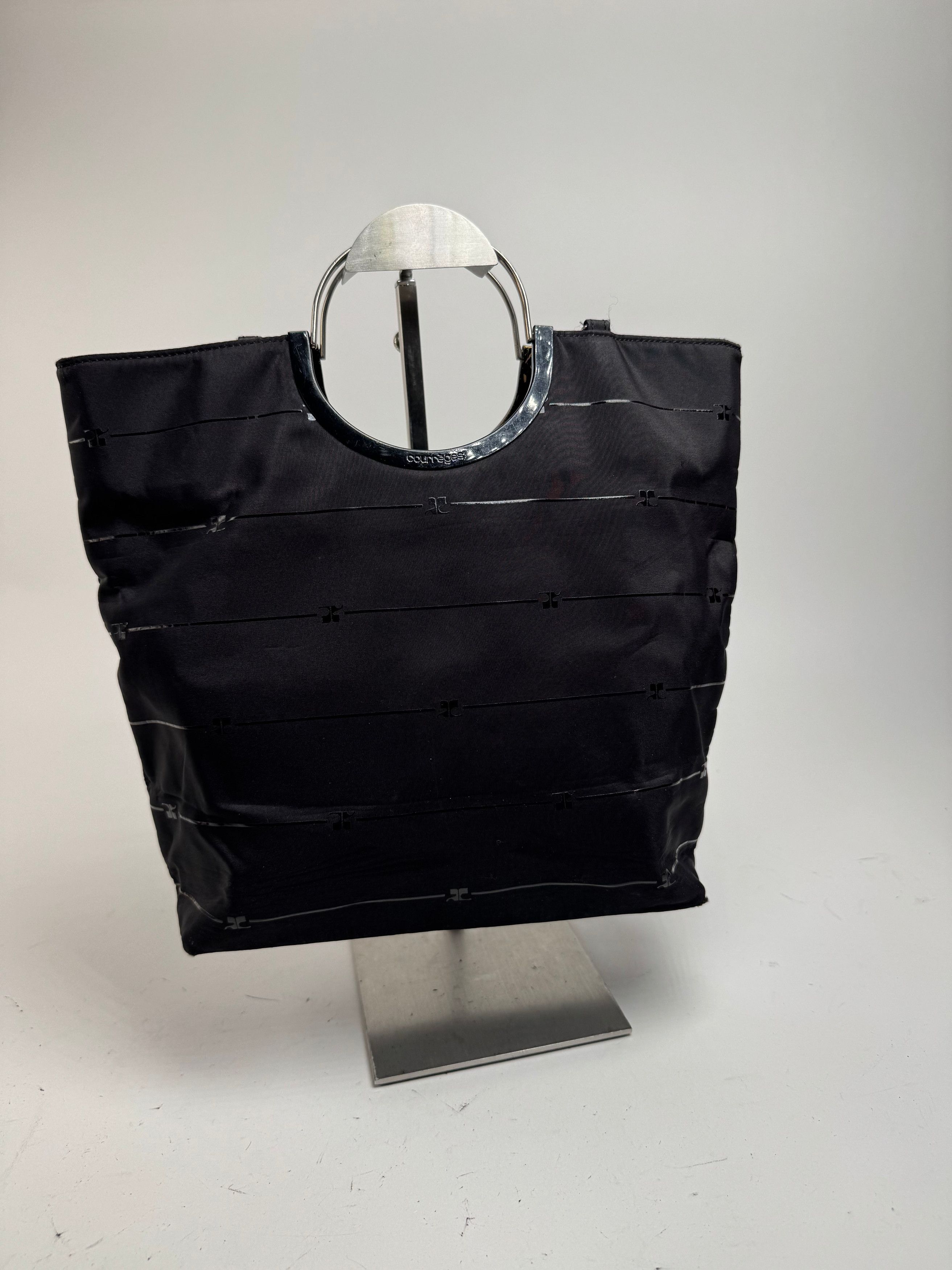 Other Vintage Courreges Monogramm Shopper Black Size ONE SIZE - 11 Thumbnail