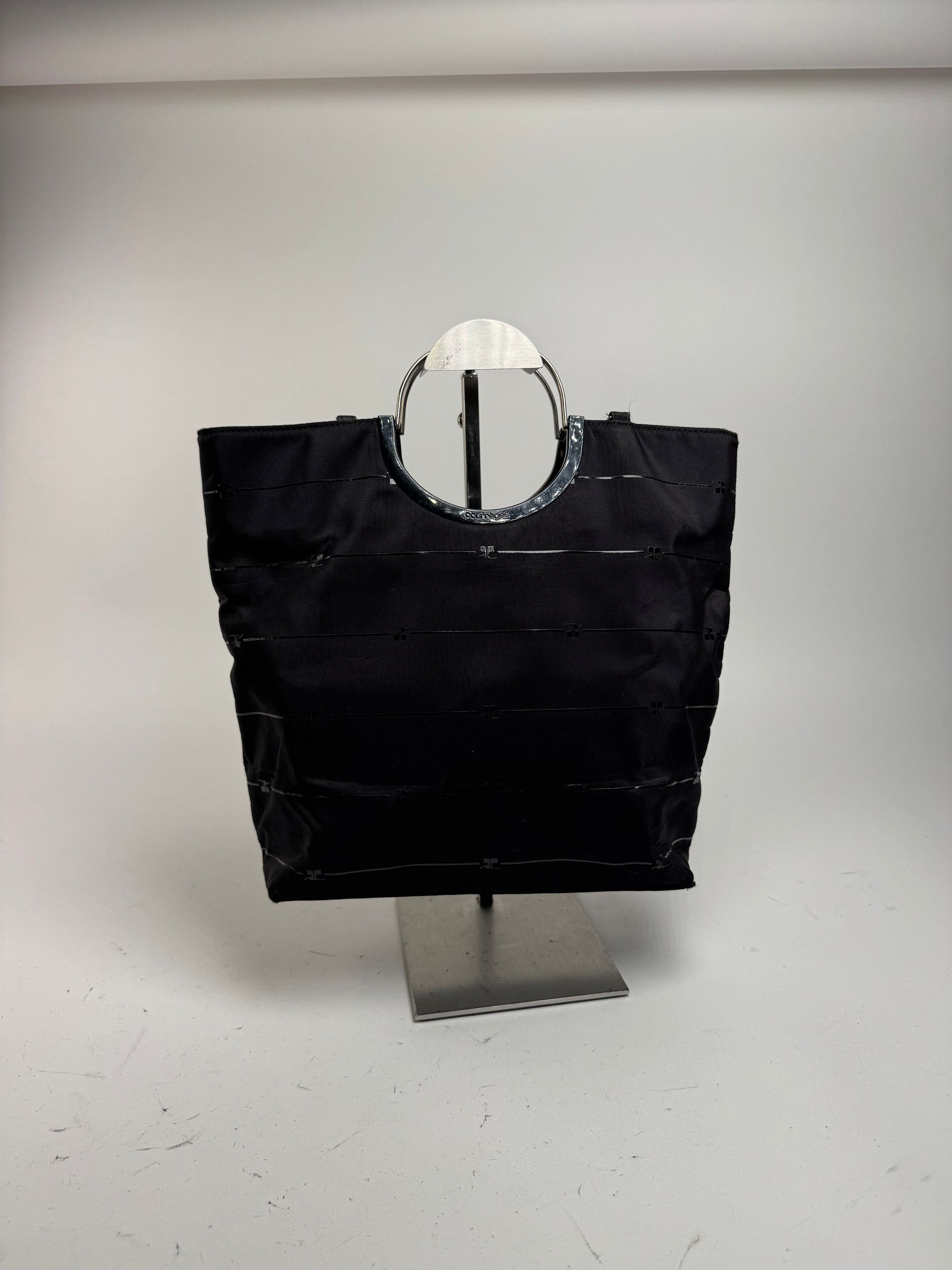 Other Vintage Courreges Monogramm Shopper Black Size ONE SIZE - 2 Thumbnail