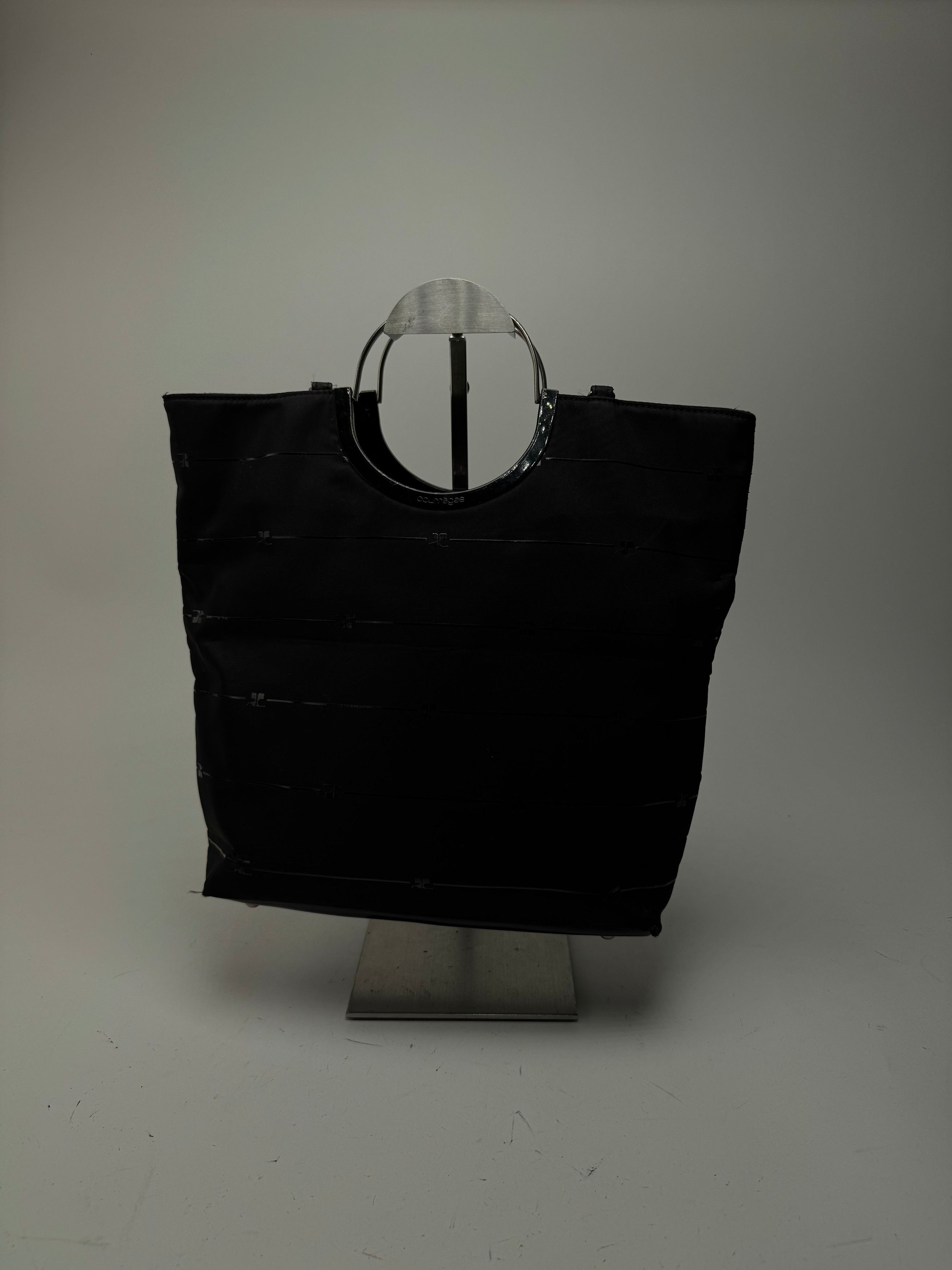 Other Vintage Courreges Monogramm Shopper Black Size ONE SIZE - 6 Thumbnail