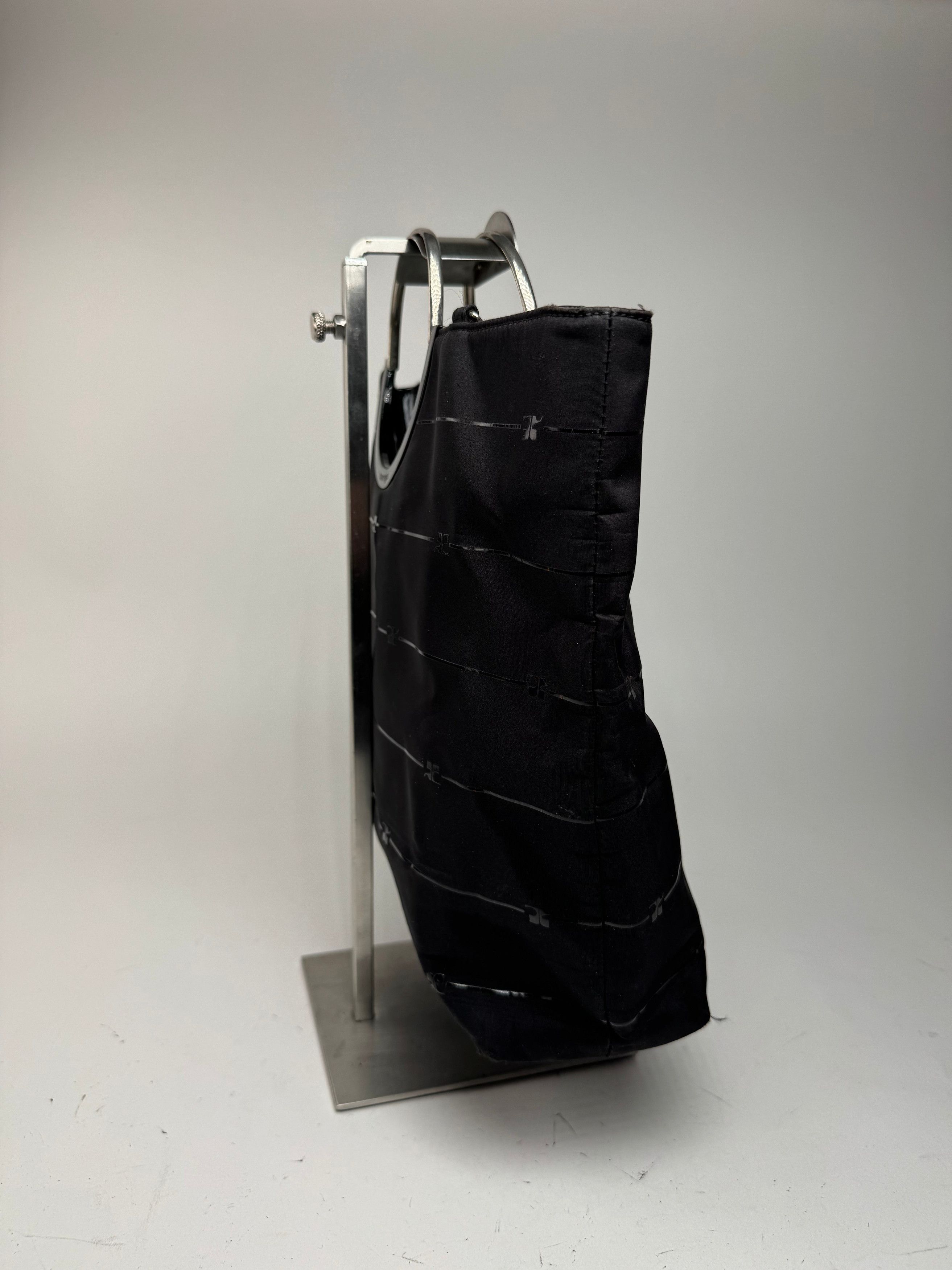 Other Vintage Courreges Monogramm Shopper Black Size ONE SIZE - 7 Thumbnail