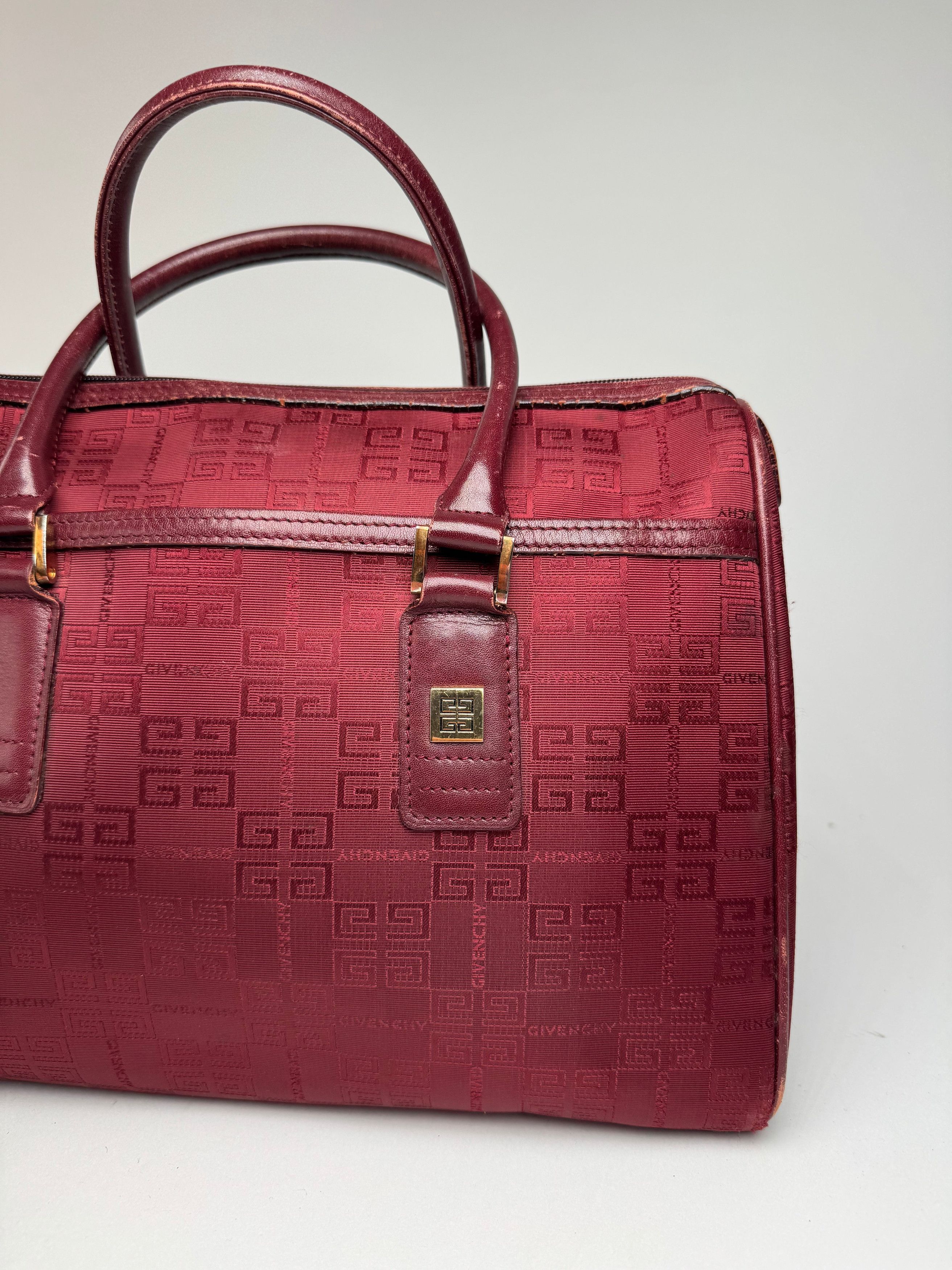 Givenchy Vintage Mini Boston bag burgundy Size ONE SIZE - 7 Thumbnail