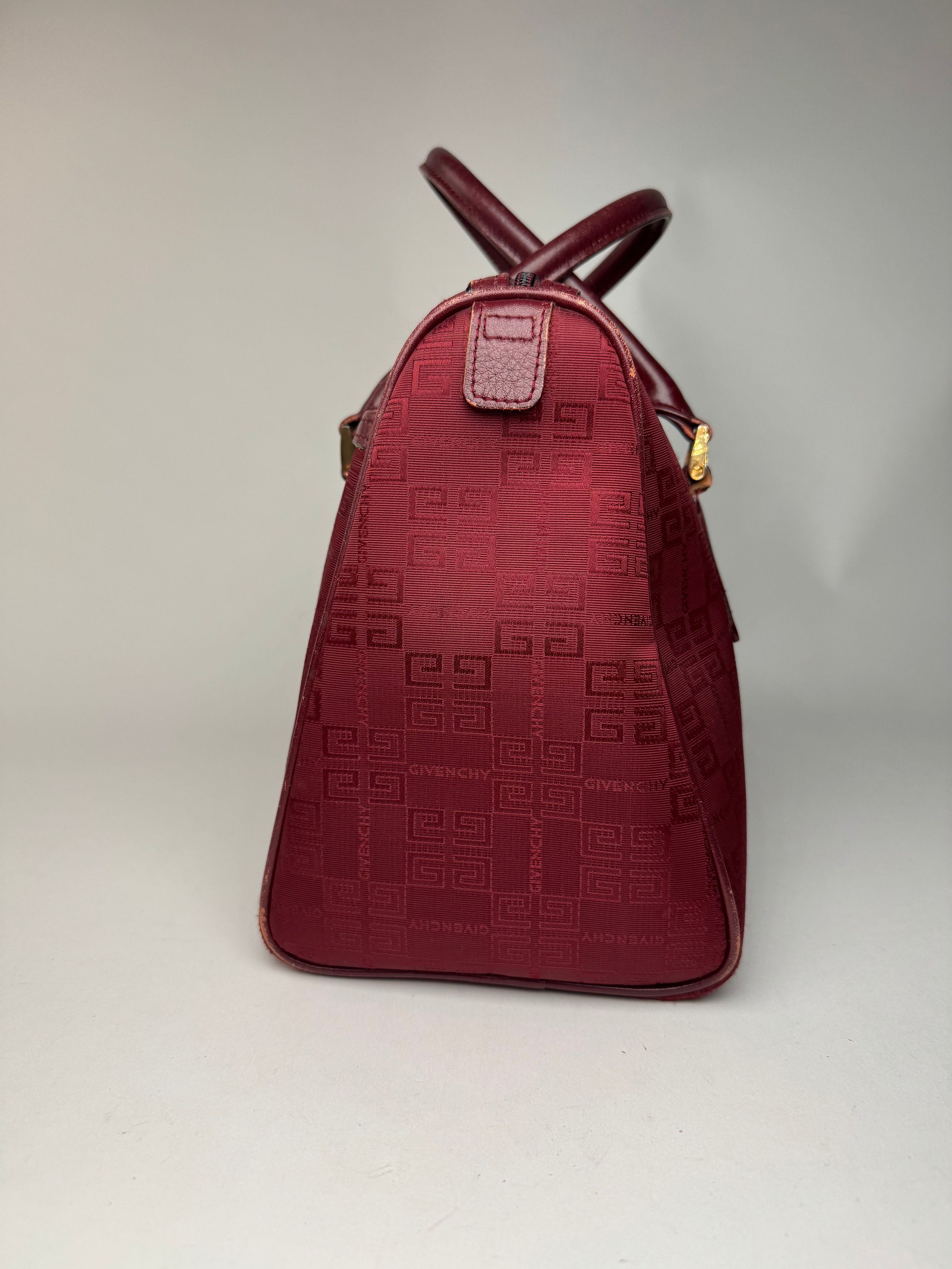 Givenchy Vintage Mini Boston bag burgundy Size ONE SIZE - 12 Thumbnail