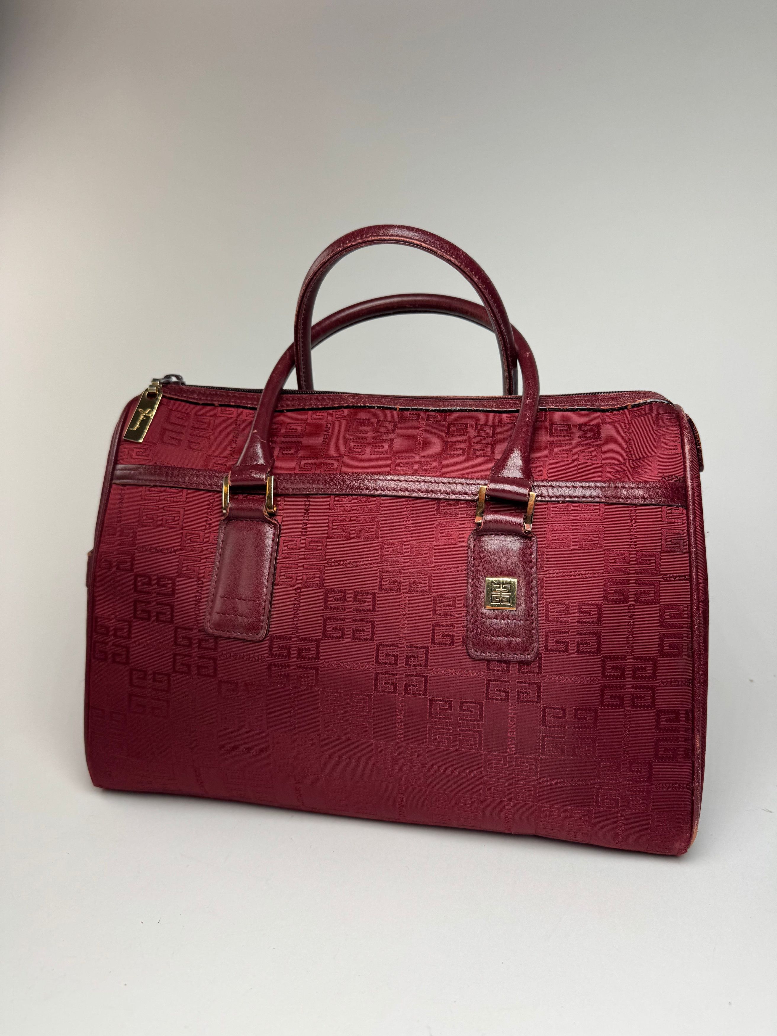 Givenchy Vintage Mini Boston bag burgundy Size ONE SIZE - 9 Thumbnail