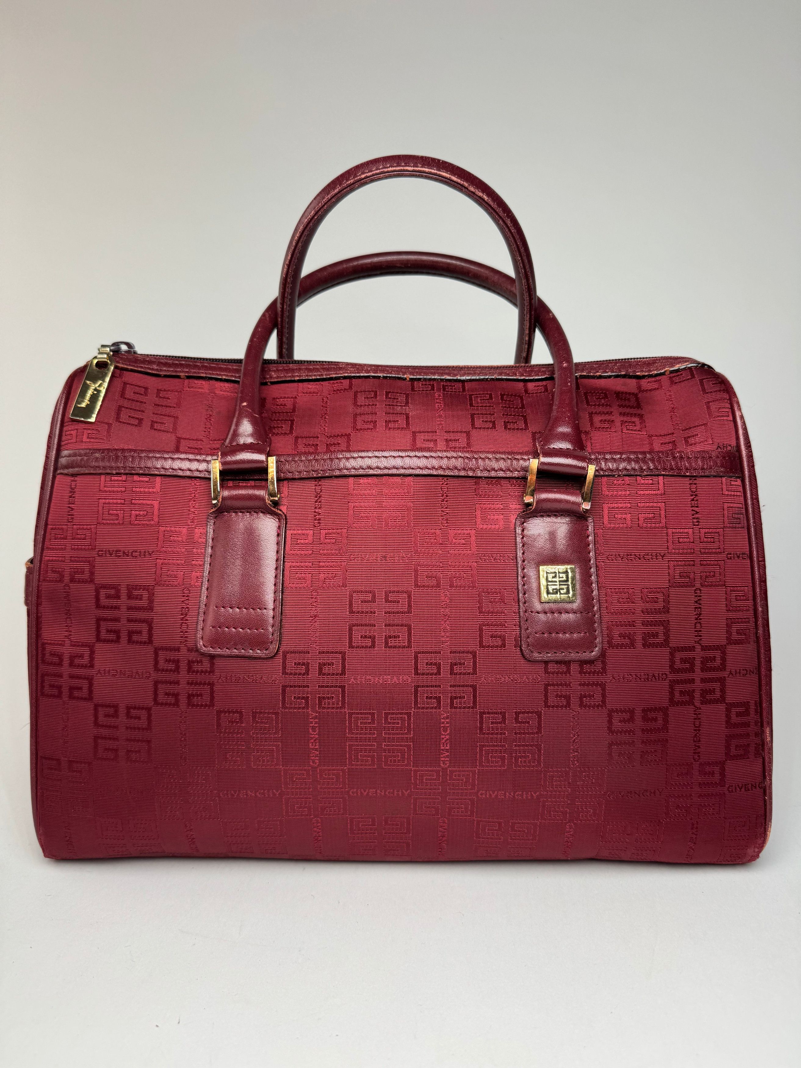 Givenchy Vintage Mini Boston bag burgundy Size ONE SIZE - 13 Thumbnail