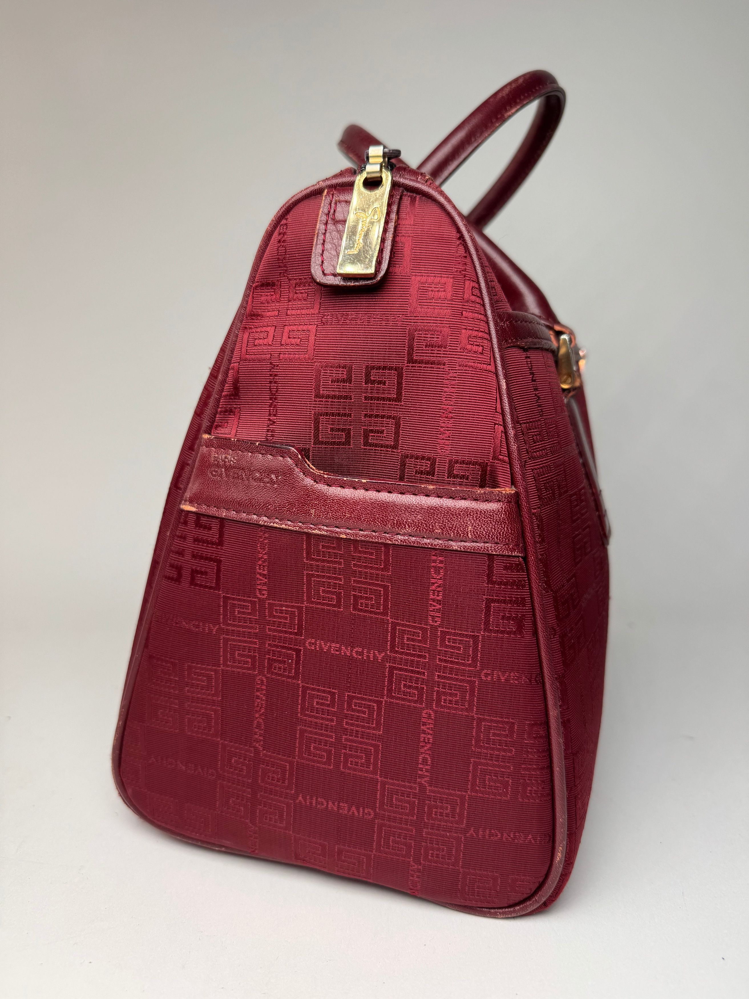 Givenchy Vintage Mini Boston bag burgundy Size ONE SIZE - 8 Thumbnail