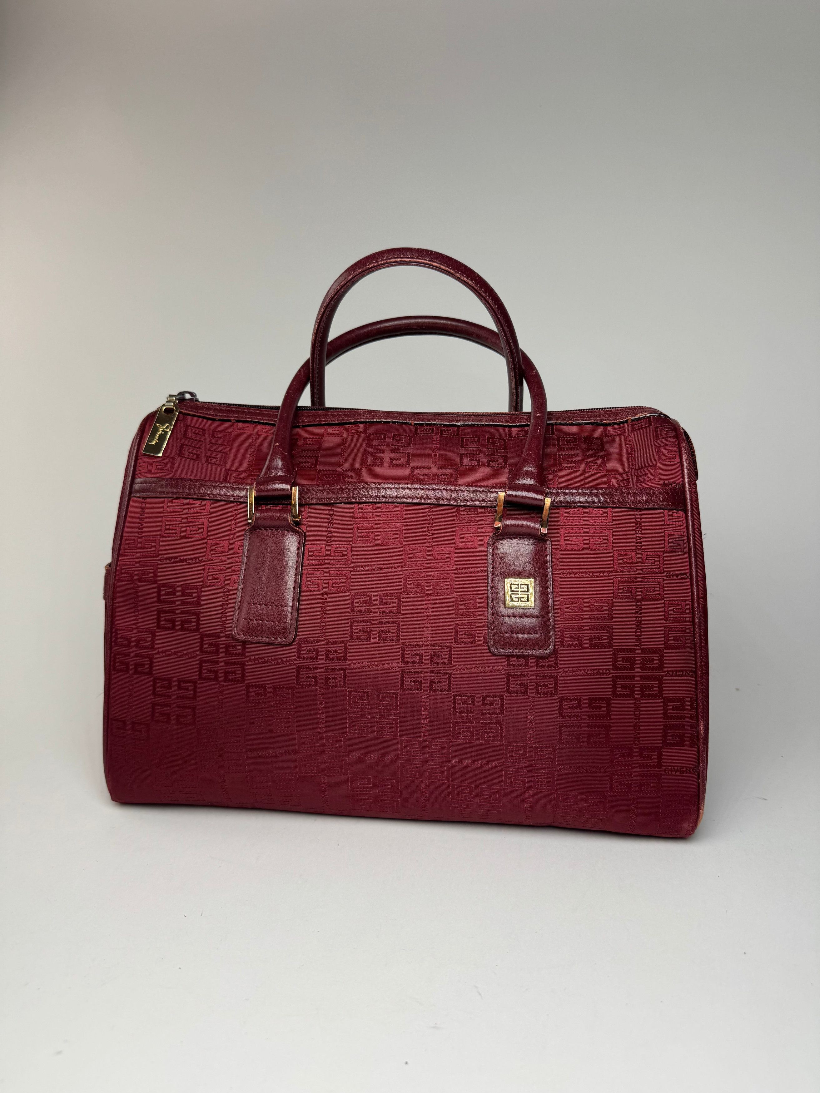Givenchy Vintage Mini Boston bag burgundy Size ONE SIZE - 5 Thumbnail