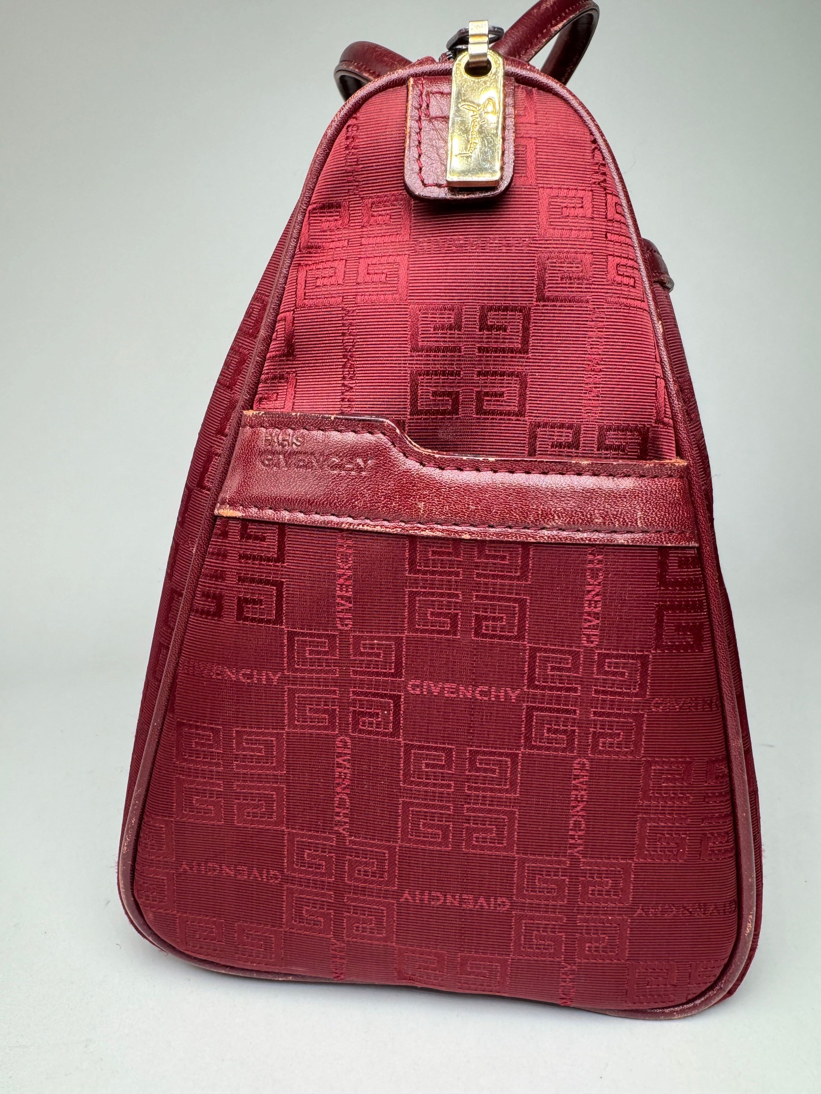 Givenchy Vintage Mini Boston bag burgundy Size ONE SIZE - 10 Thumbnail