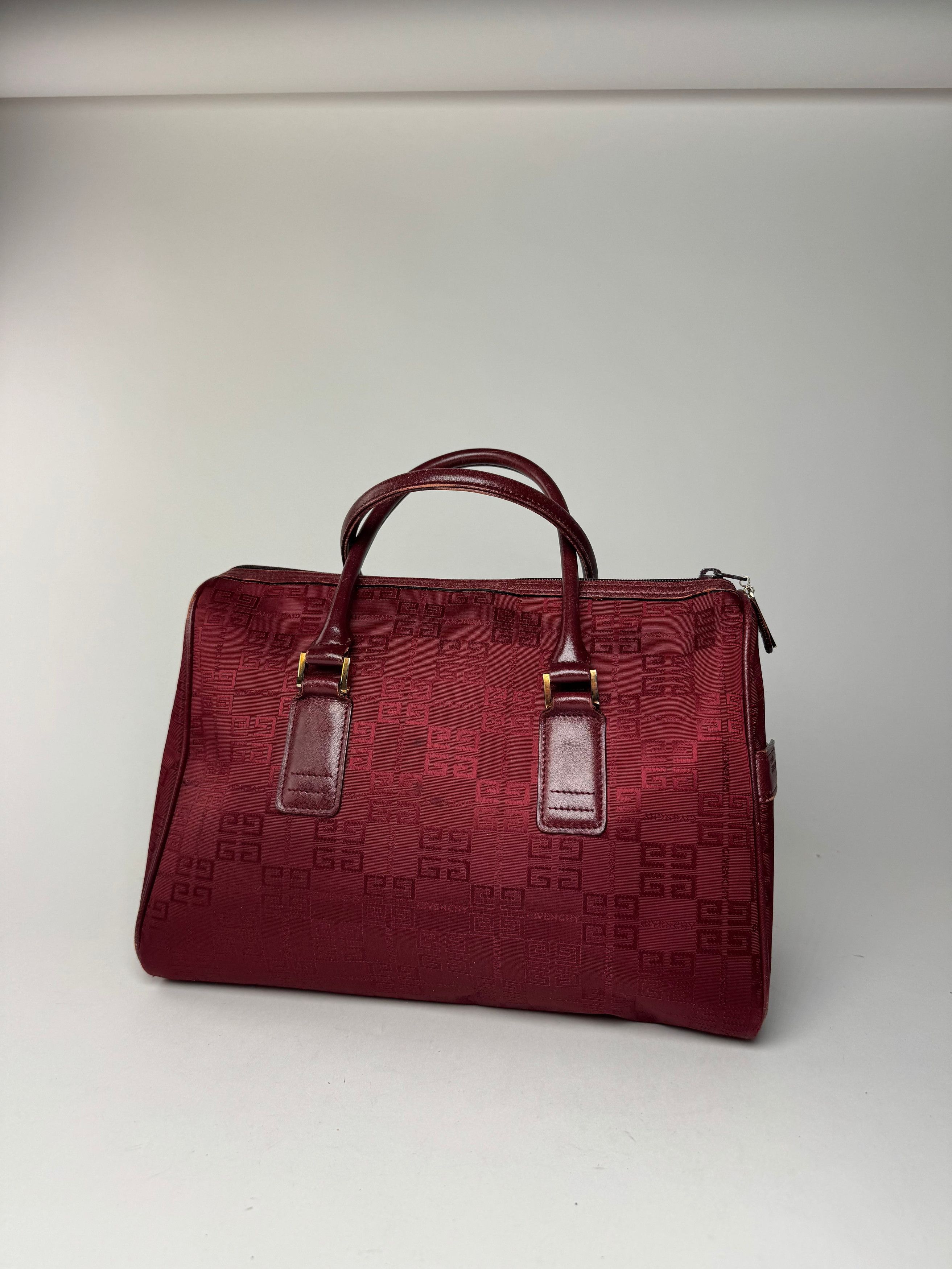 Givenchy Vintage Mini Boston bag burgundy Size ONE SIZE - 2 Thumbnail
