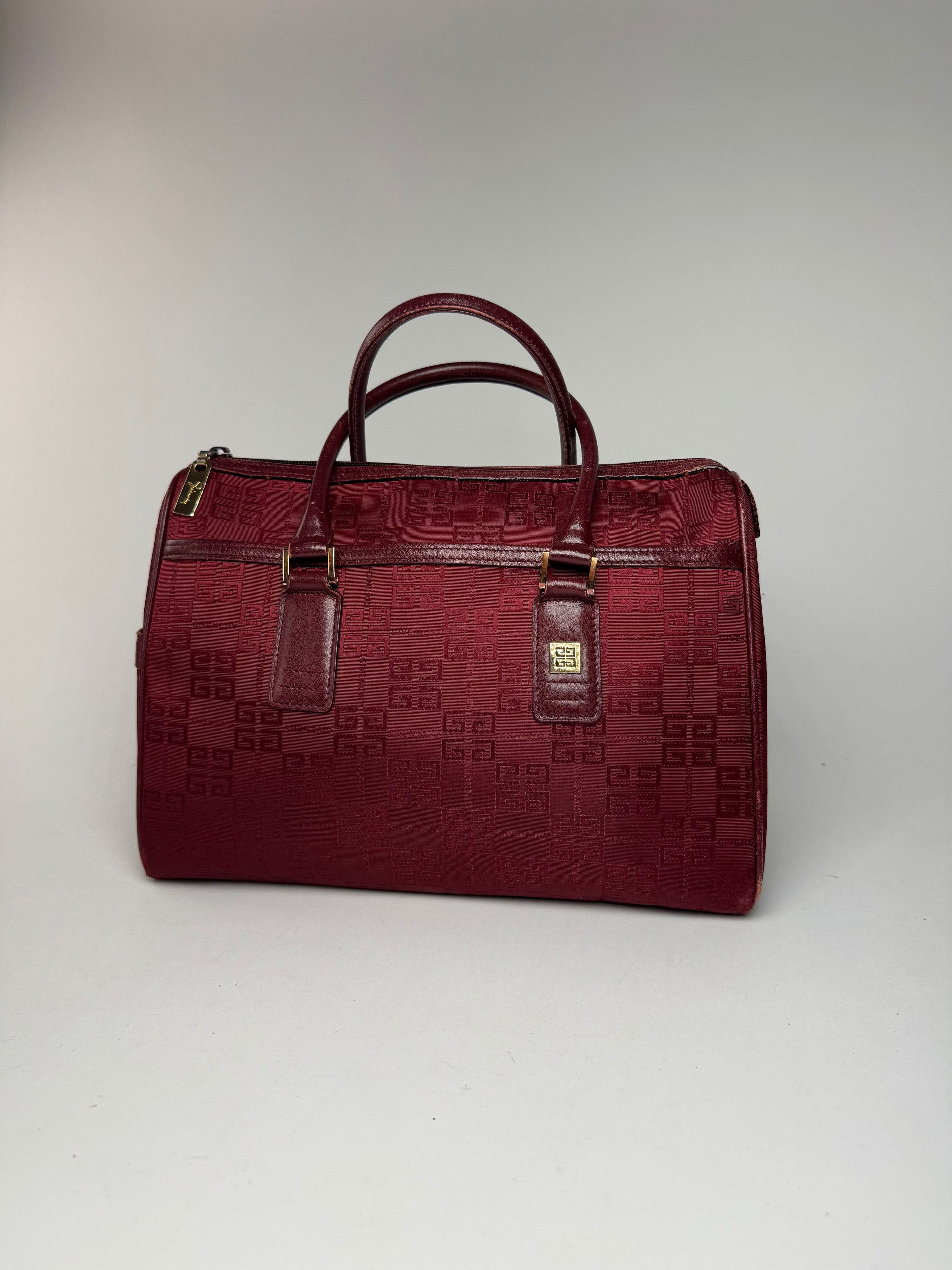Givenchy Vintage Mini Boston bag burgundy Size ONE SIZE - 6 Thumbnail
