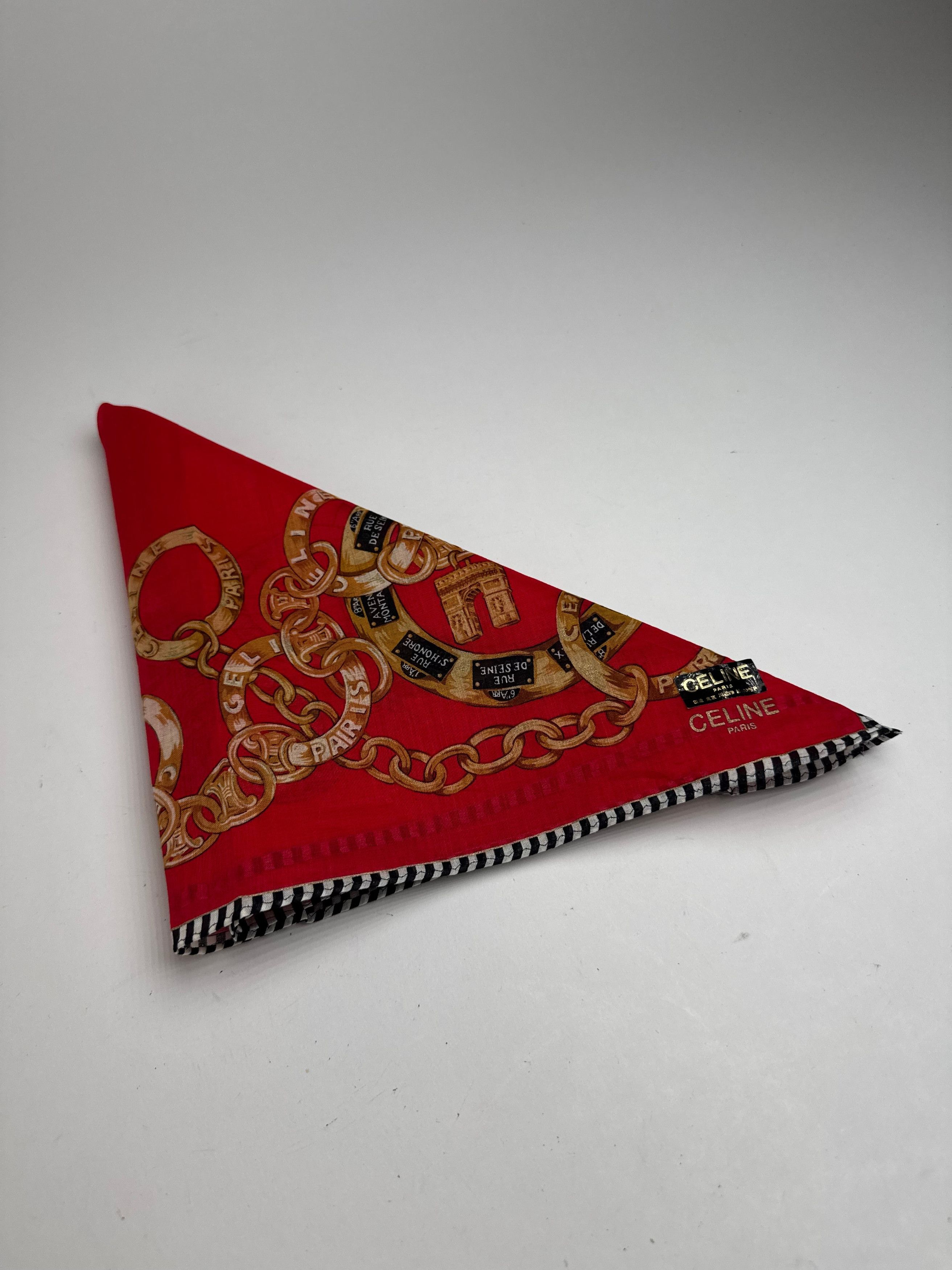 Celine Vintage Scarf Size ONE SIZE - 9 Thumbnail