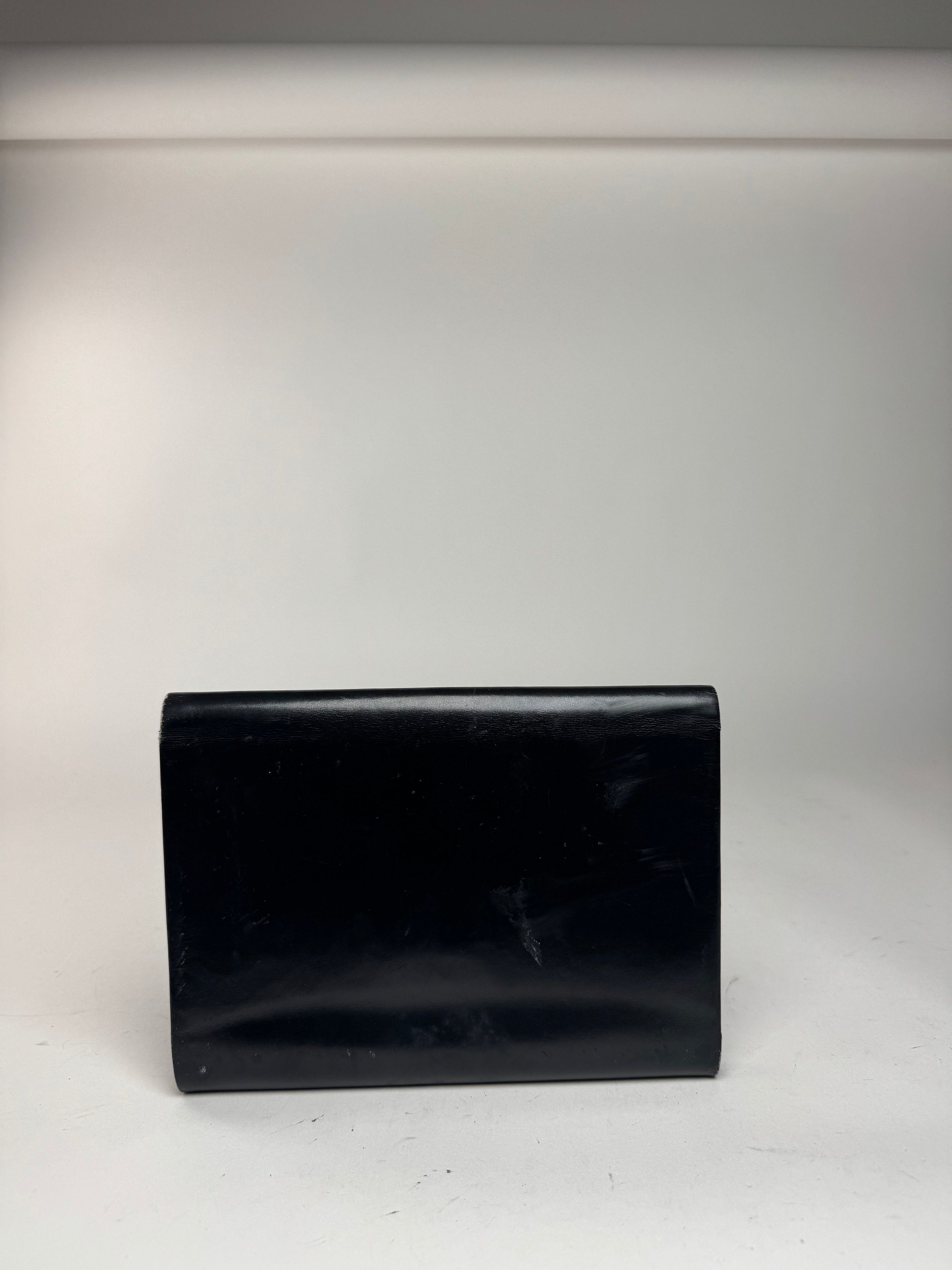 Dior Vintage Leather Clutch Black Size ONE SIZE - 14 Thumbnail