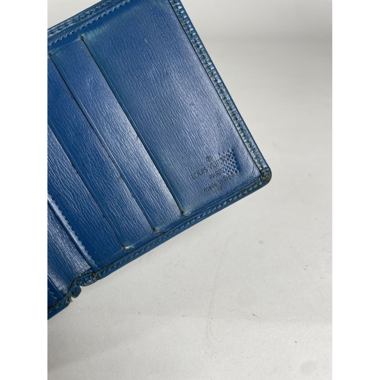 Louis Vuitton New Wave Blue Leather Purse Size ONE SIZE - 5 Thumbnail
