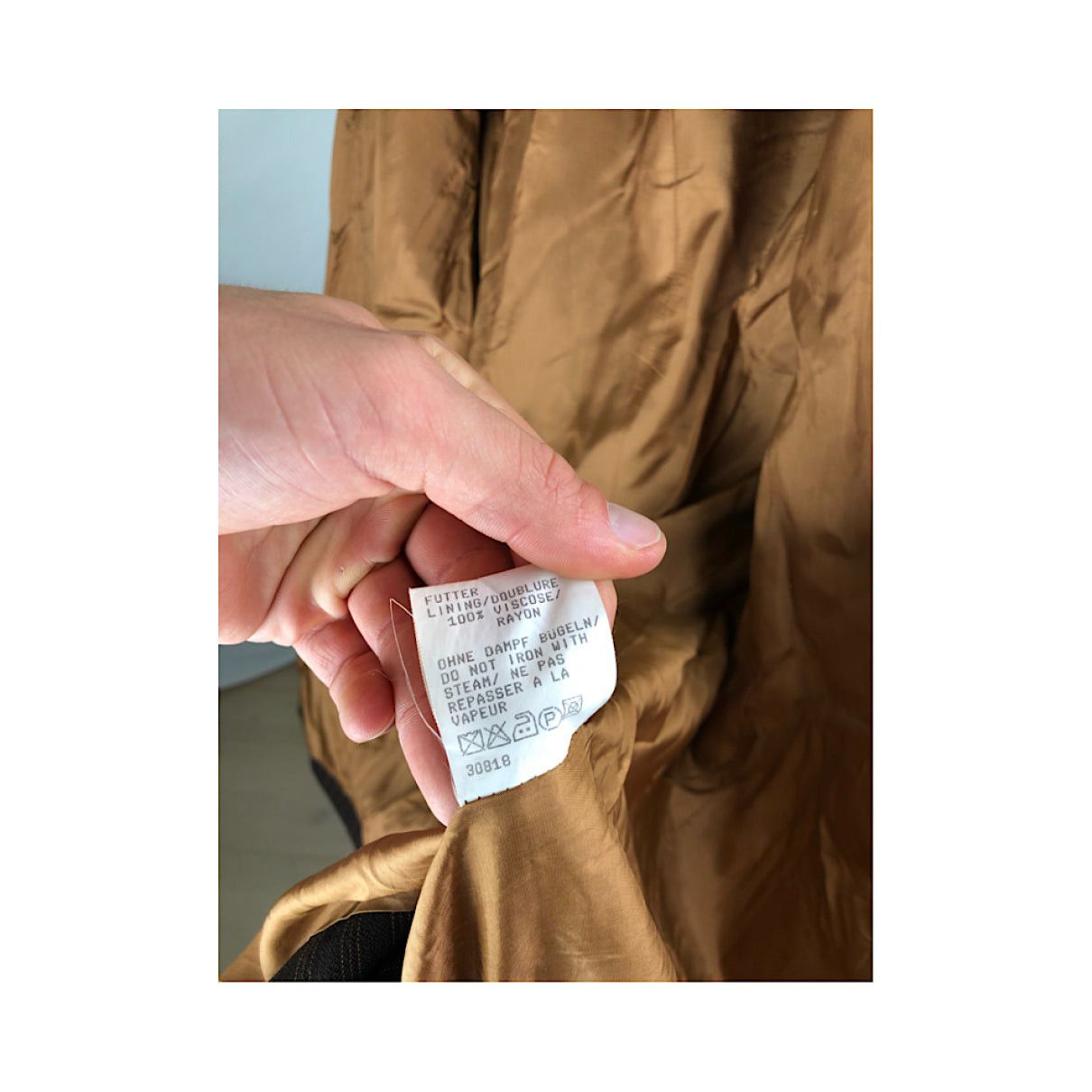 Givenchy Brown Wool Trench Coat Size XL / US 12-14 / IT 48-50 - 3 Thumbnail