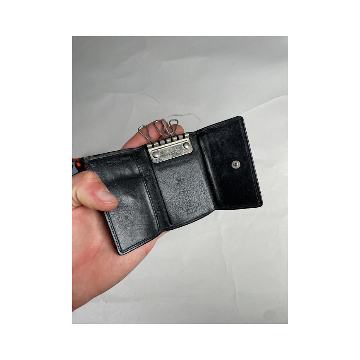 Gucci GG Blooms Black Leather Purse Size ONE SIZE - 5 Thumbnail