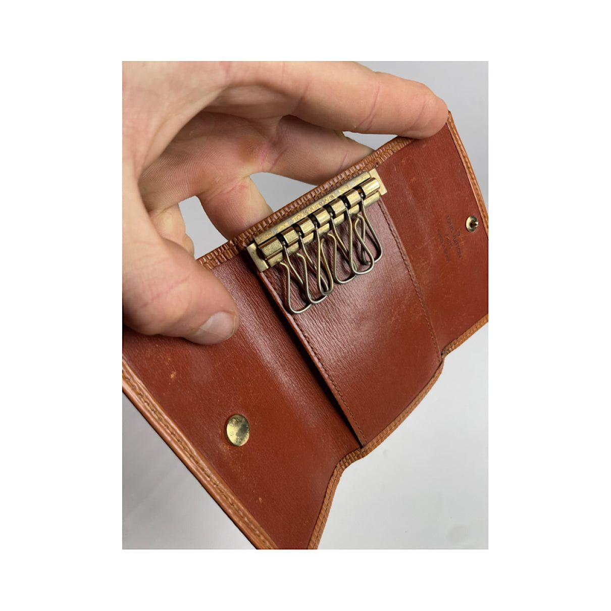 Louis Vuitton Lockme Brown Leather Purse Size ONE SIZE - 5 Thumbnail