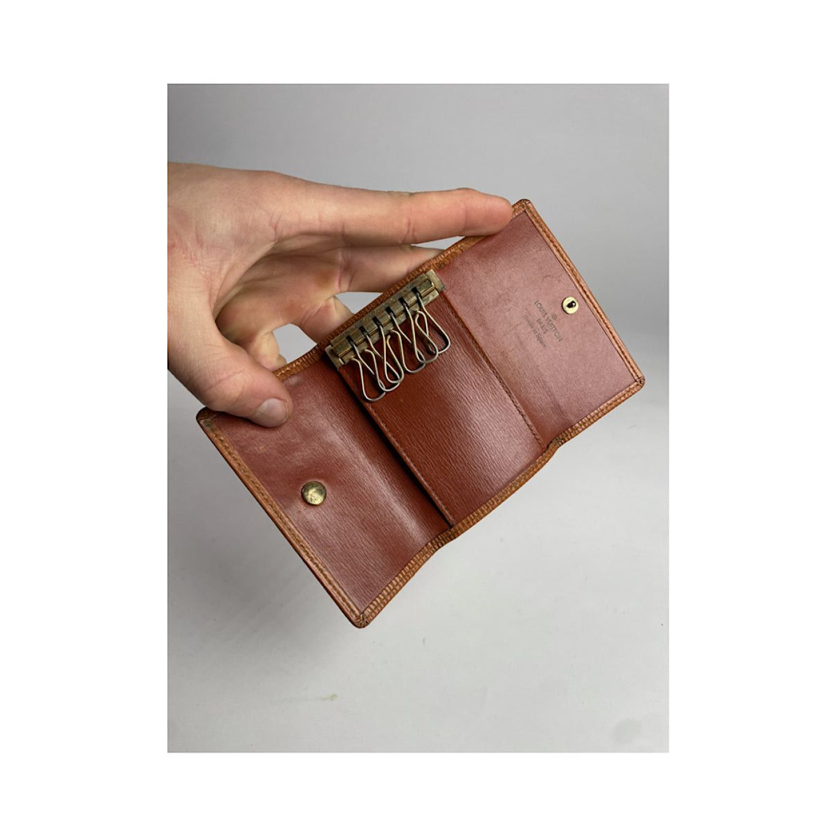 Louis Vuitton Lockme Brown Leather Purse Size ONE SIZE - 4 Thumbnail