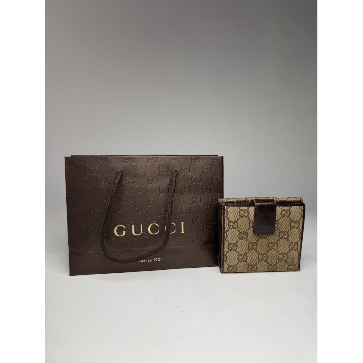 Gucci Zumi Beige Cotton Wallet Size ONE SIZE - 2 Thumbnail