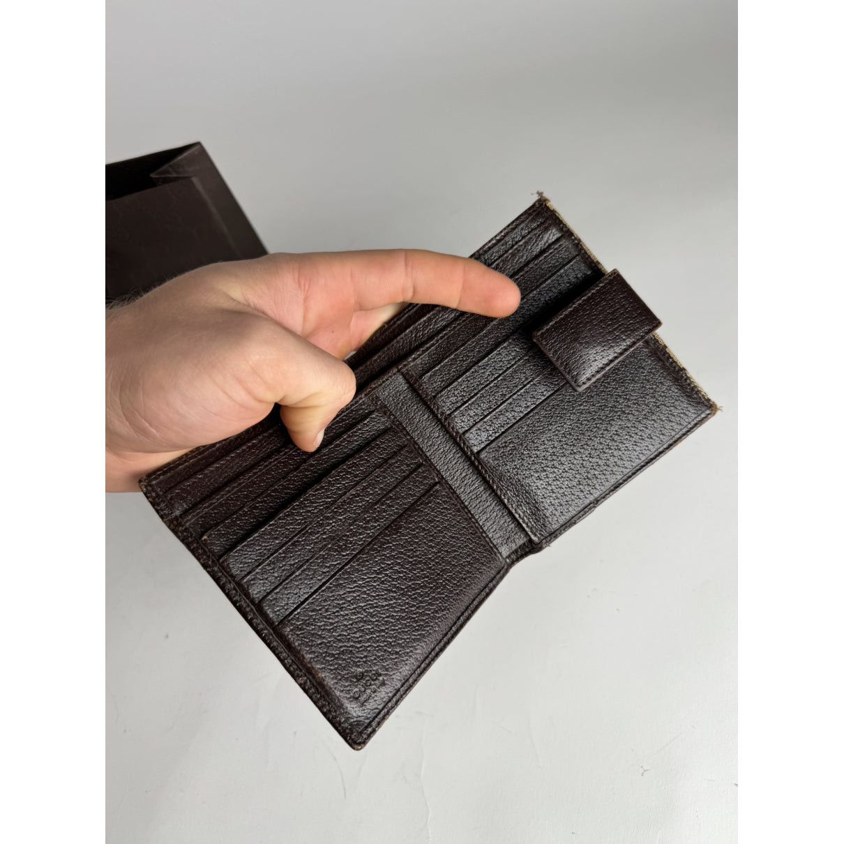 Gucci Zumi Beige Cotton Wallet Size ONE SIZE - 4 Thumbnail