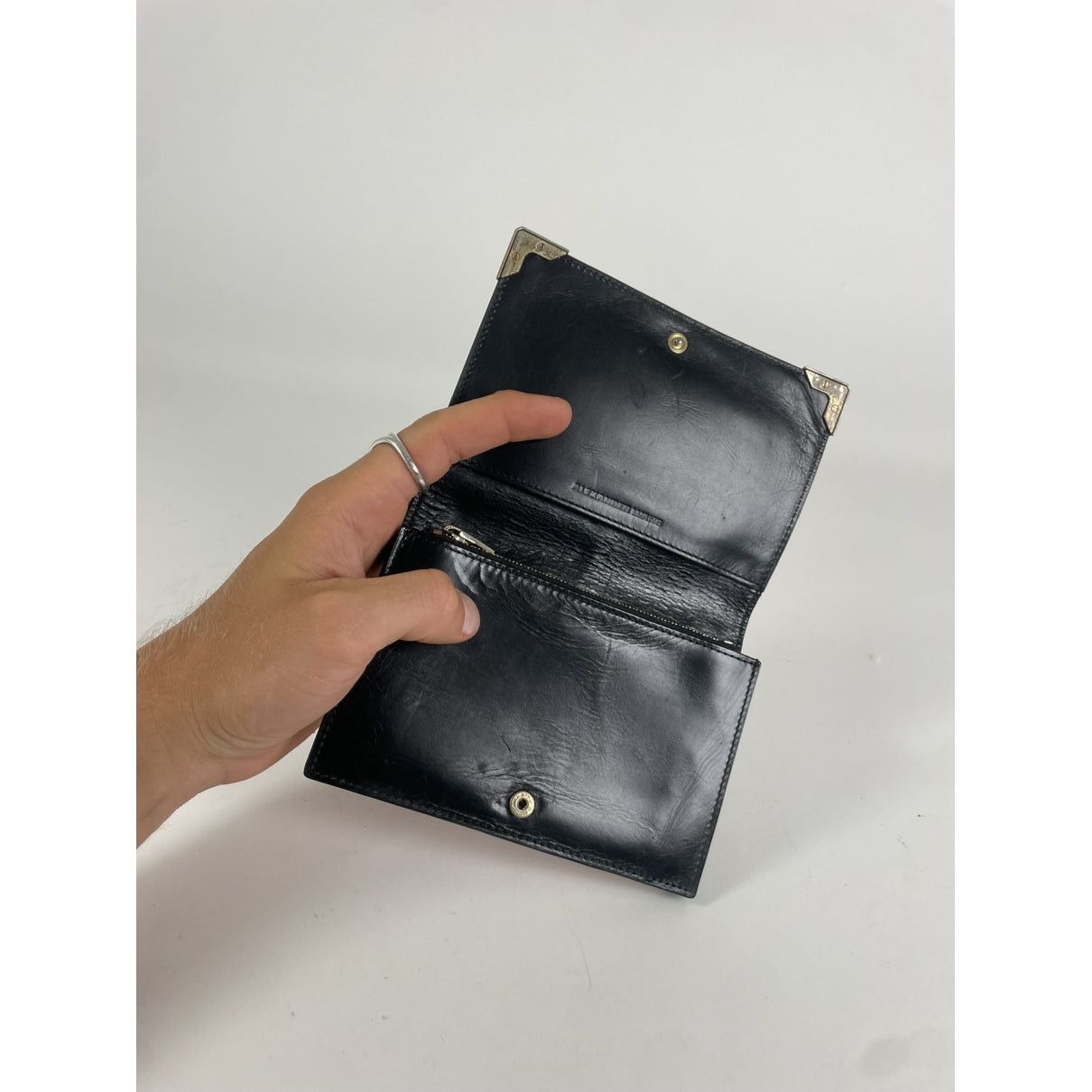 Alexander Wang Orange Leather Wallet Size ONE SIZE - 3 Thumbnail