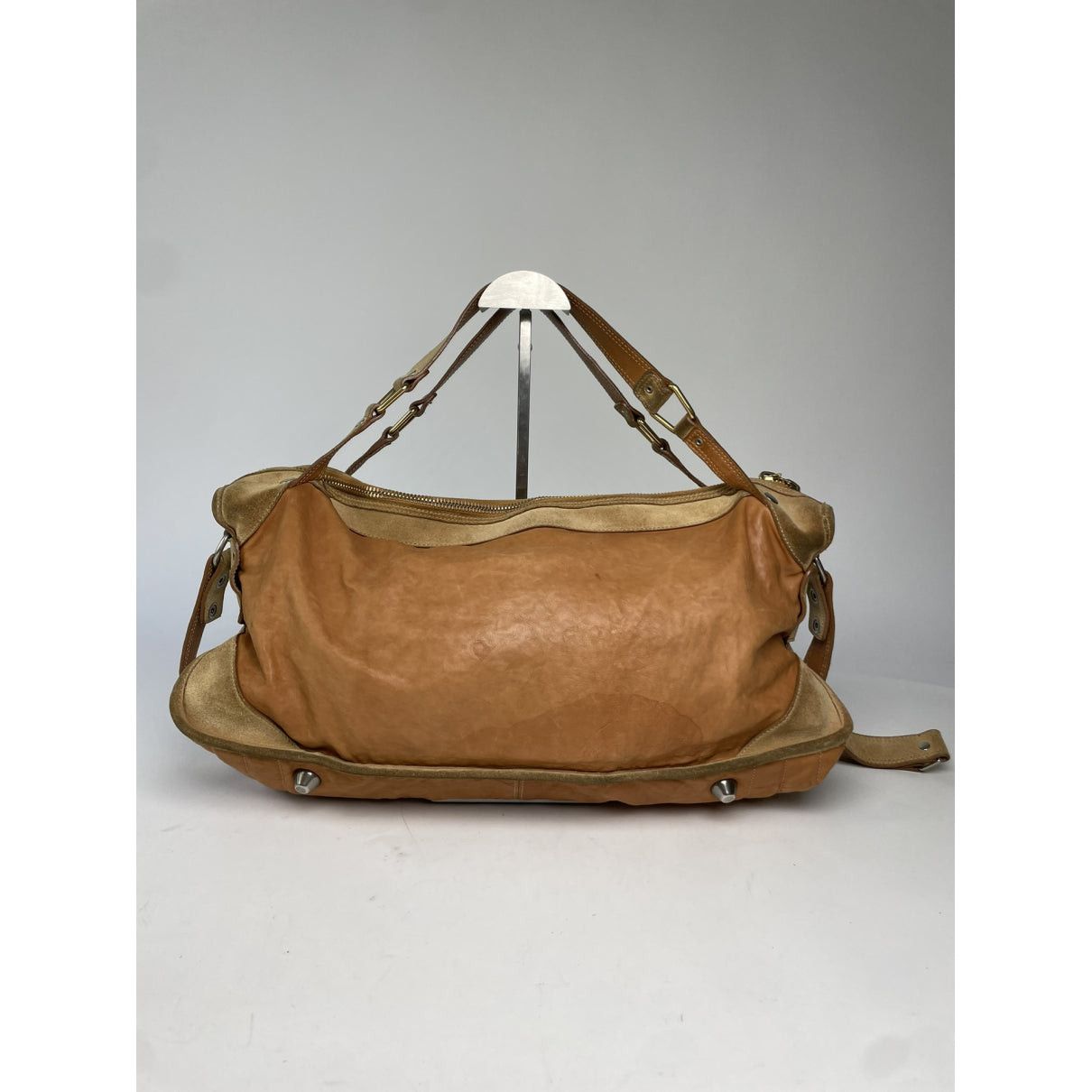 Celine Brown Leather Travel Bag Size ONE SIZE - 5 Thumbnail