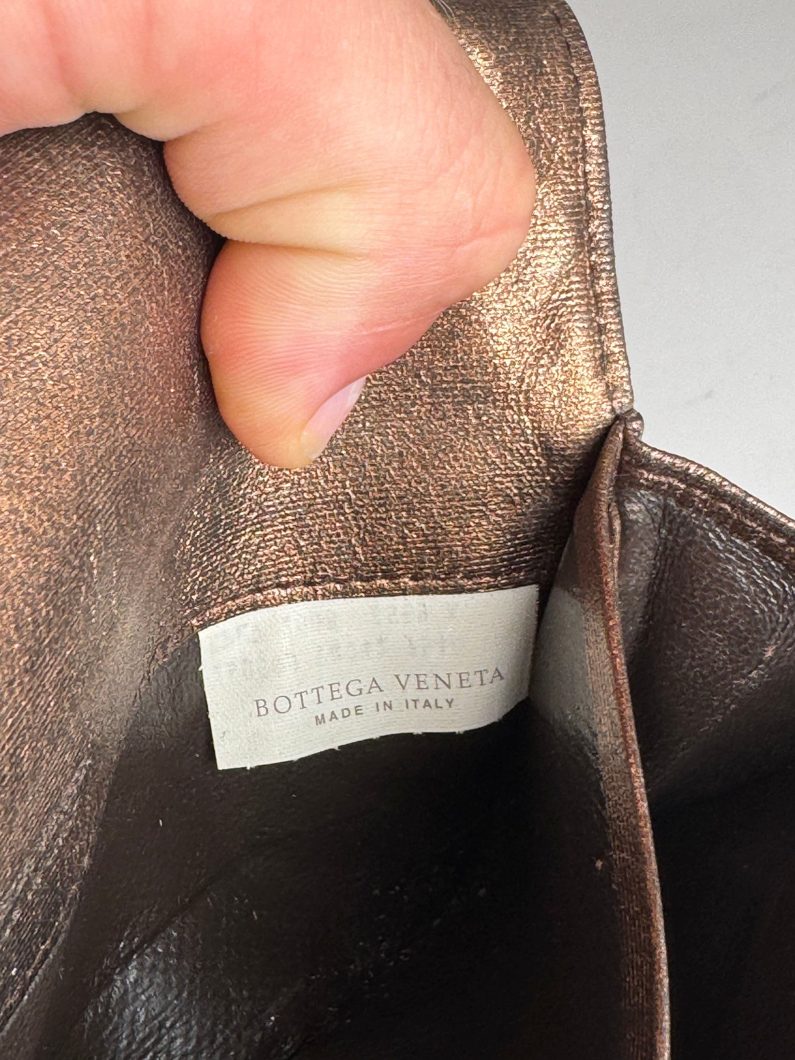 Bottega Veneta Vintage Leather wallet Brown Size ONE SIZE - 9 Thumbnail