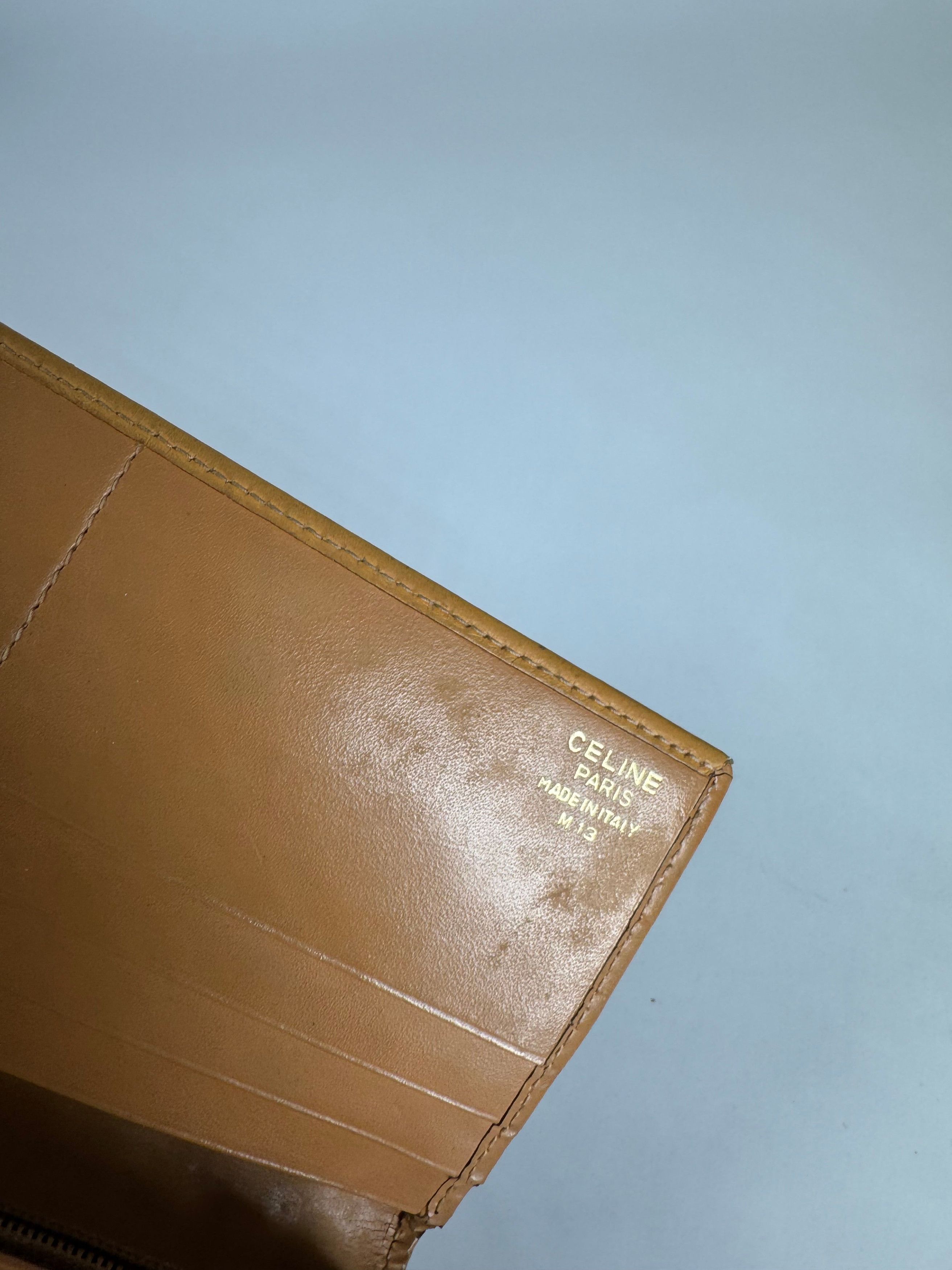 Celine Vintage Paris Leather Monogram ID Holder Size ONE SIZE - 11 Thumbnail