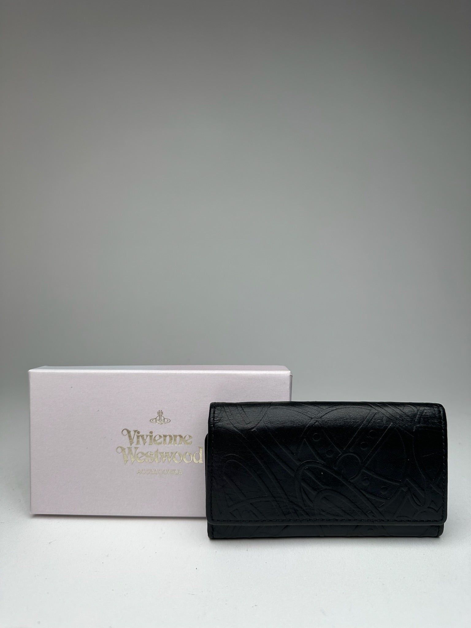 Vivienne Westwood Vintage Leather Key Holder Black Size ONE SIZE - 4 Thumbnail