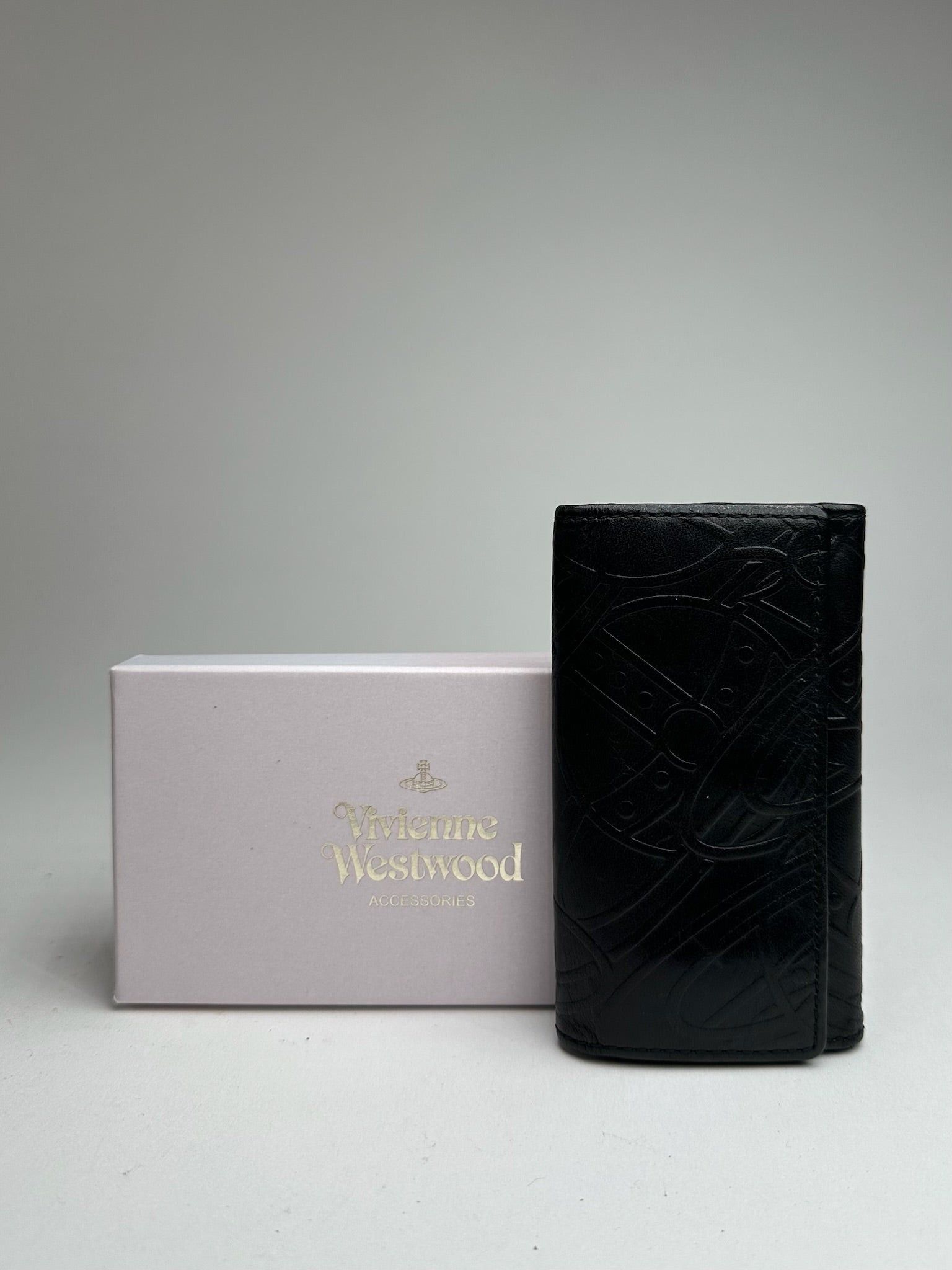 Vivienne Westwood Vintage Leather Key Holder Black Size ONE SIZE - 2 Thumbnail