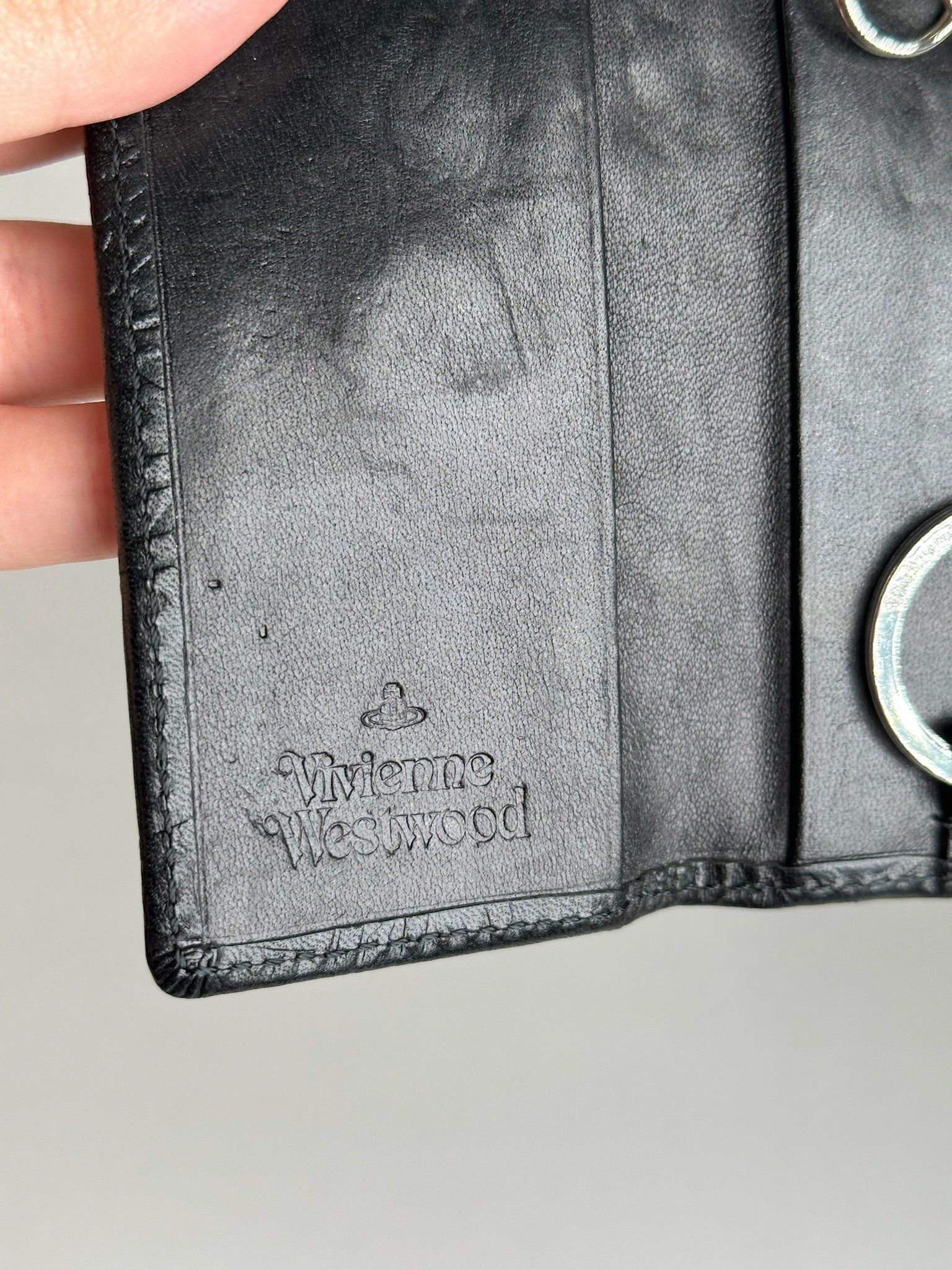 Vivienne Westwood Vintage Leather Key Holder Black Size ONE SIZE - 7 Thumbnail