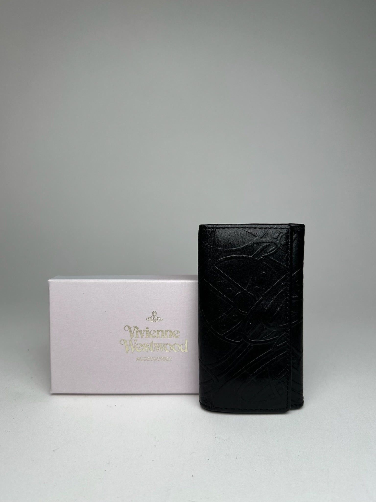 Vivienne Westwood Vintage Leather Key Holder Black Size ONE SIZE - 3 Thumbnail