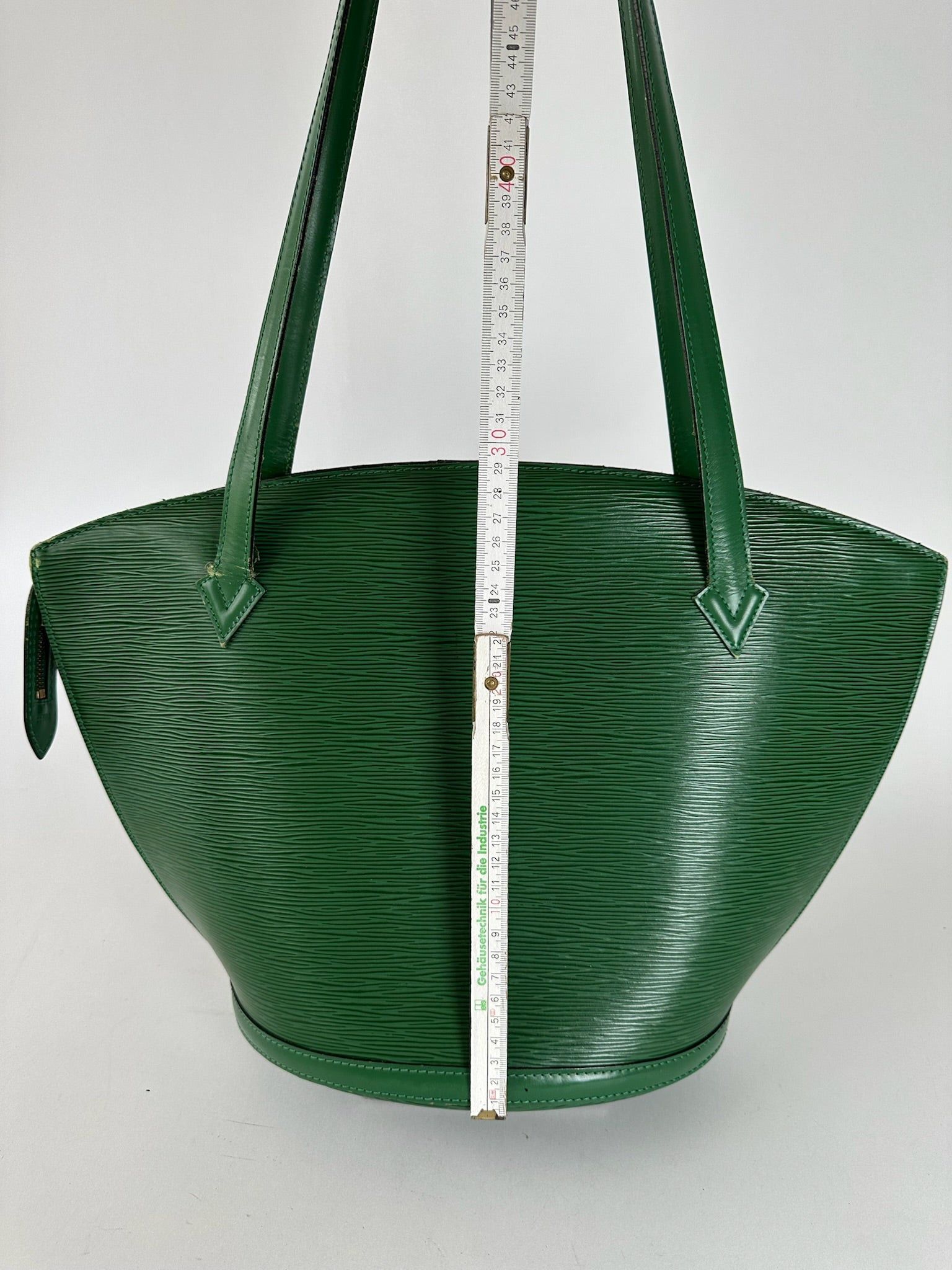 Louis Vuitton Vintage Saint Jacques EPI Leather Bag green Size ONE SIZE - 10 Thumbnail