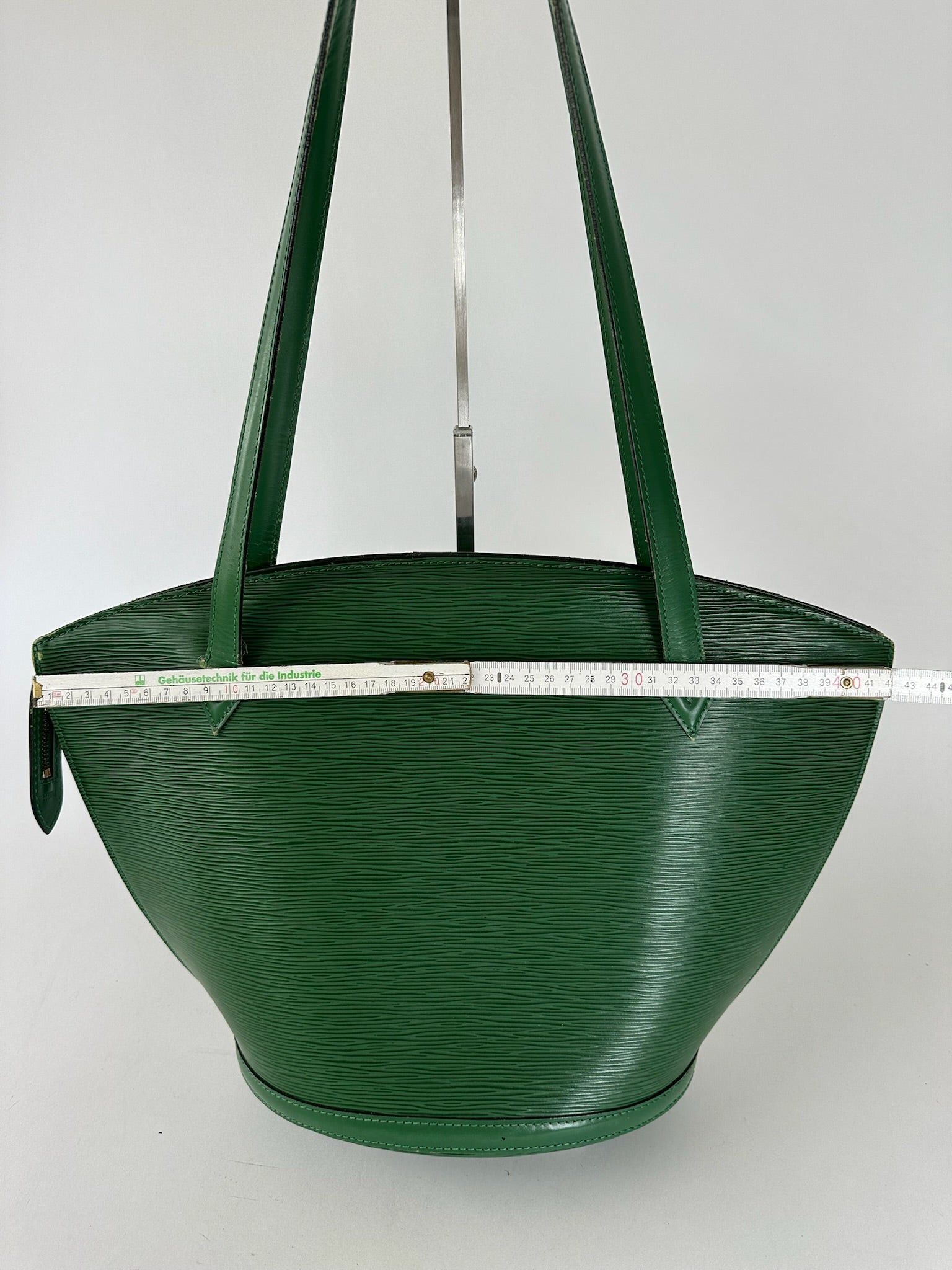 Louis Vuitton Vintage Saint Jacques EPI Leather Bag green Size ONE SIZE - 11 Thumbnail