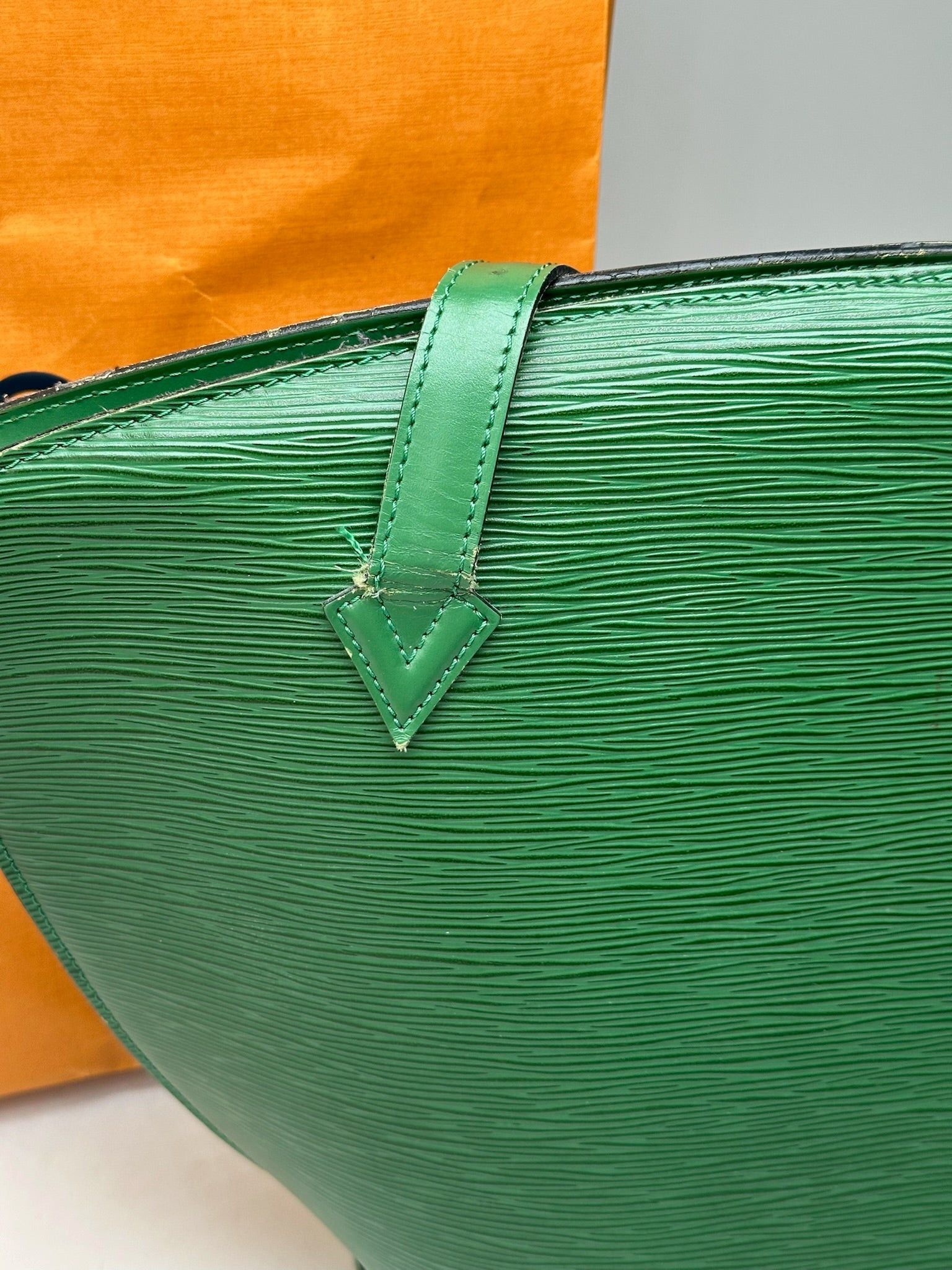 Louis Vuitton Vintage Saint Jacques EPI Leather Bag green Size ONE SIZE - 4 Thumbnail