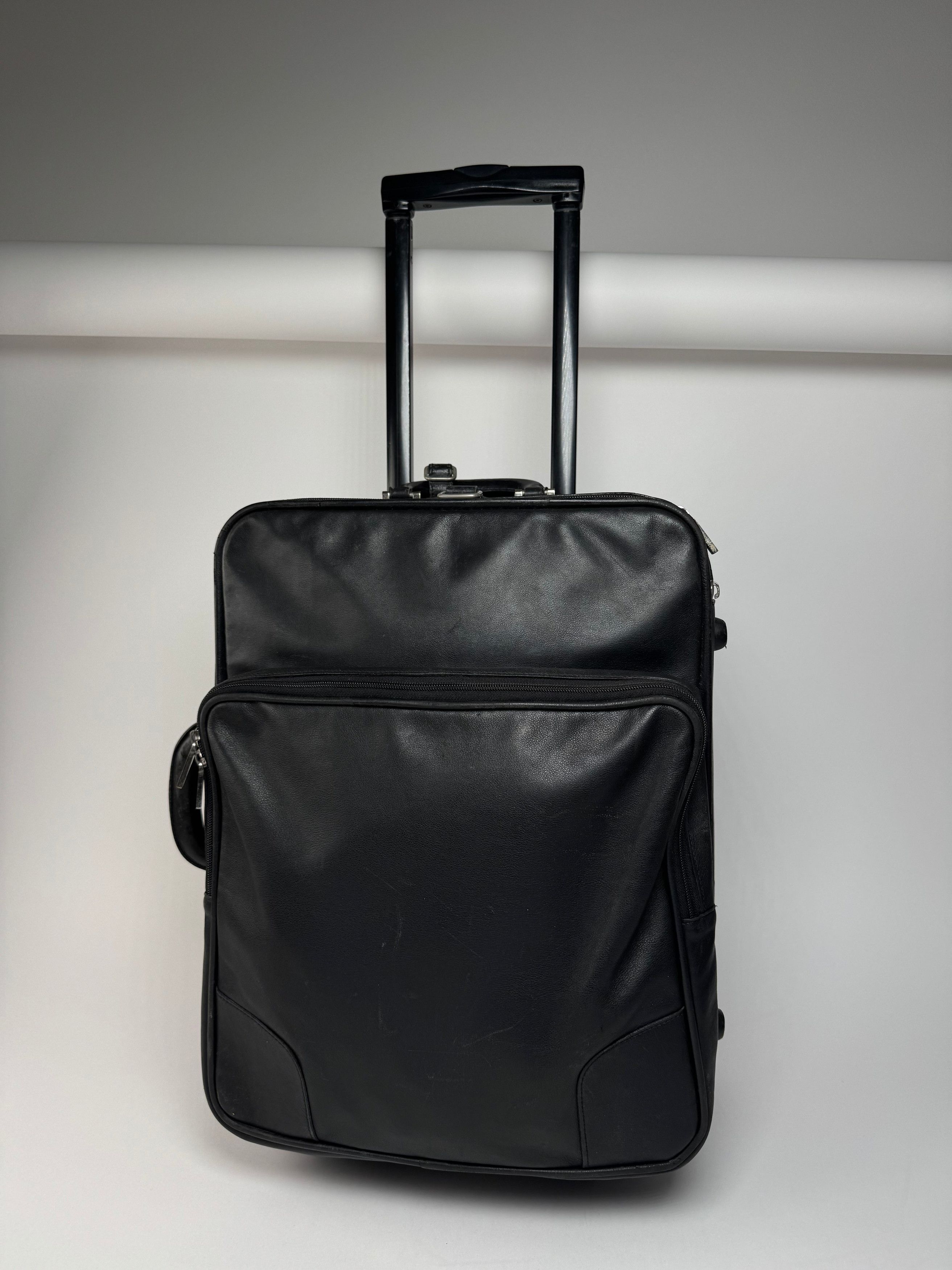 Loewe Vintage Madrid Leather Suitcase / Trolley Black Size ONE SIZE - 11 Thumbnail