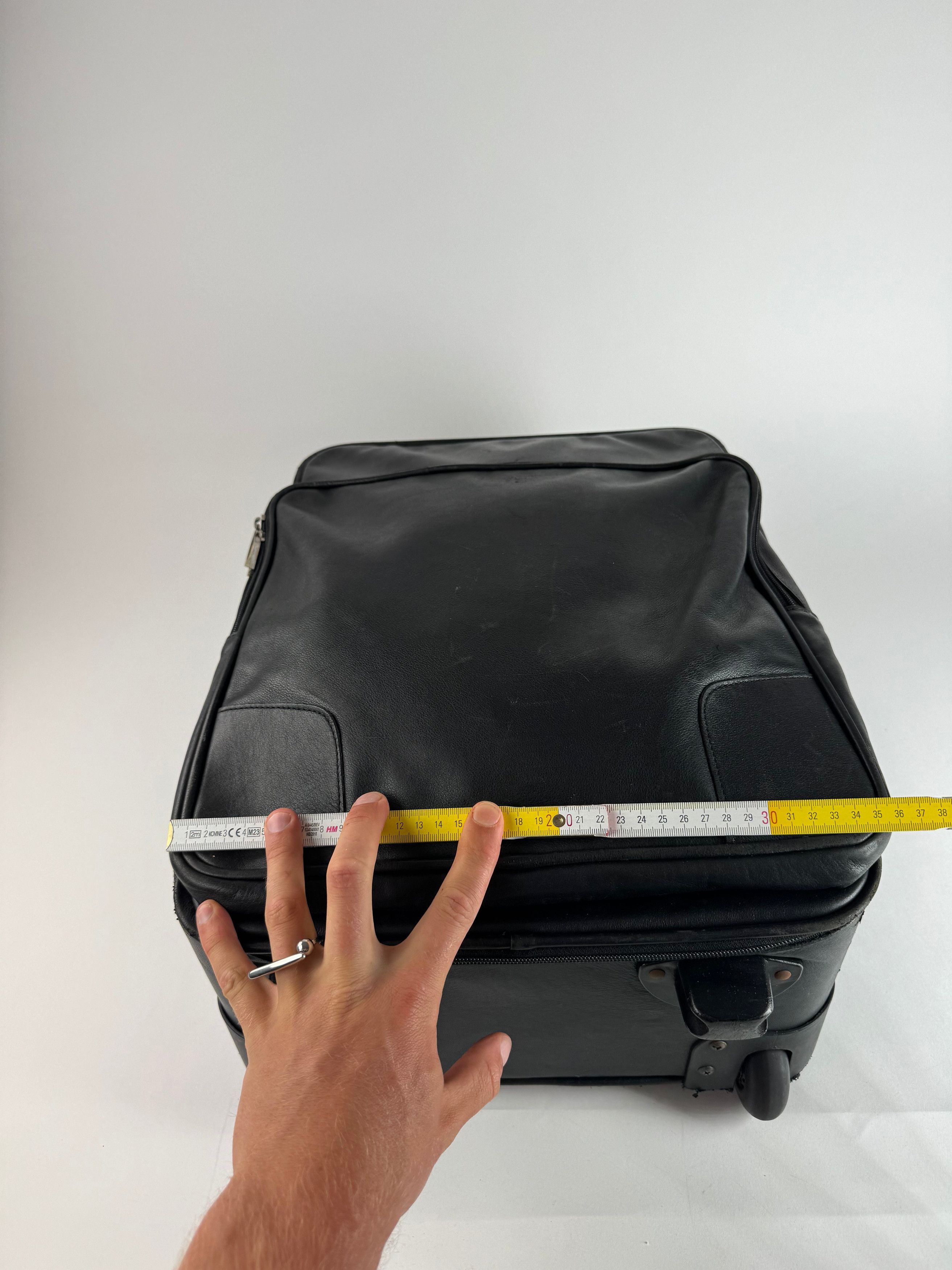 Loewe Vintage Madrid Leather Suitcase / Trolley Black Size ONE SIZE - 7 Thumbnail